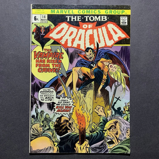 Tomb Of Dracula 14/ Bronze Age Marvel Comics 1973