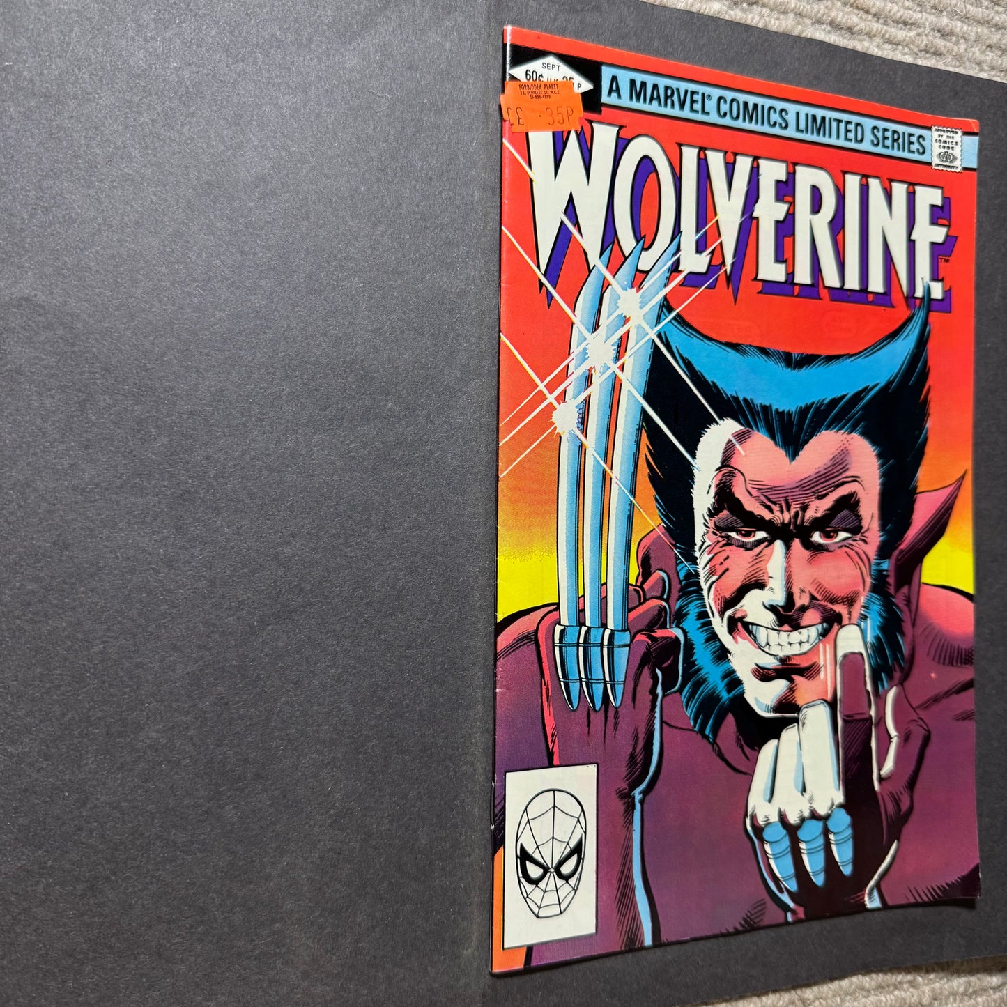 Wolverine 1/ Bronze Age Marvel Comics 1982