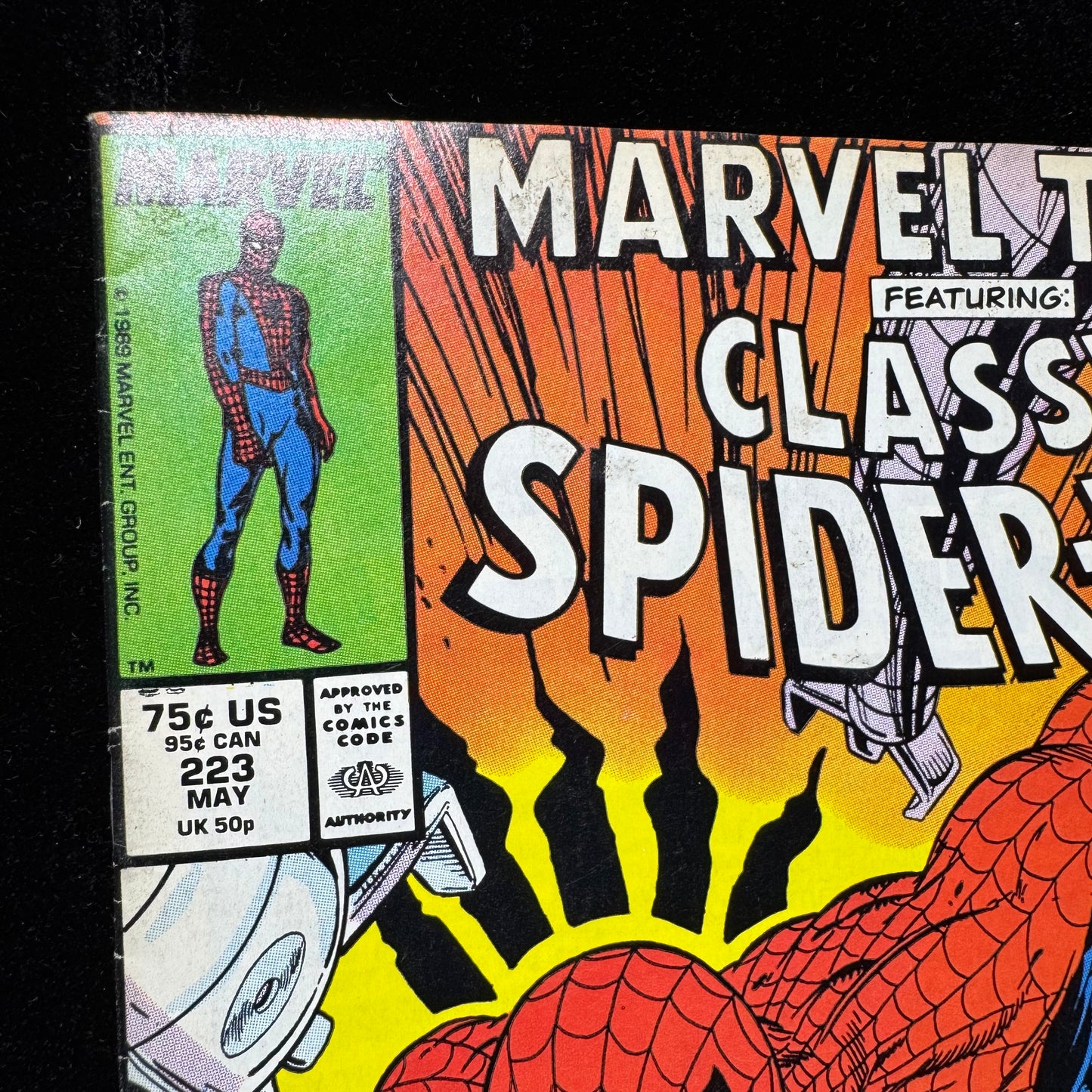 Marvel Tales 223 - Cover Art By Todd McFarlane- Copper Age Marvel Comics 1989