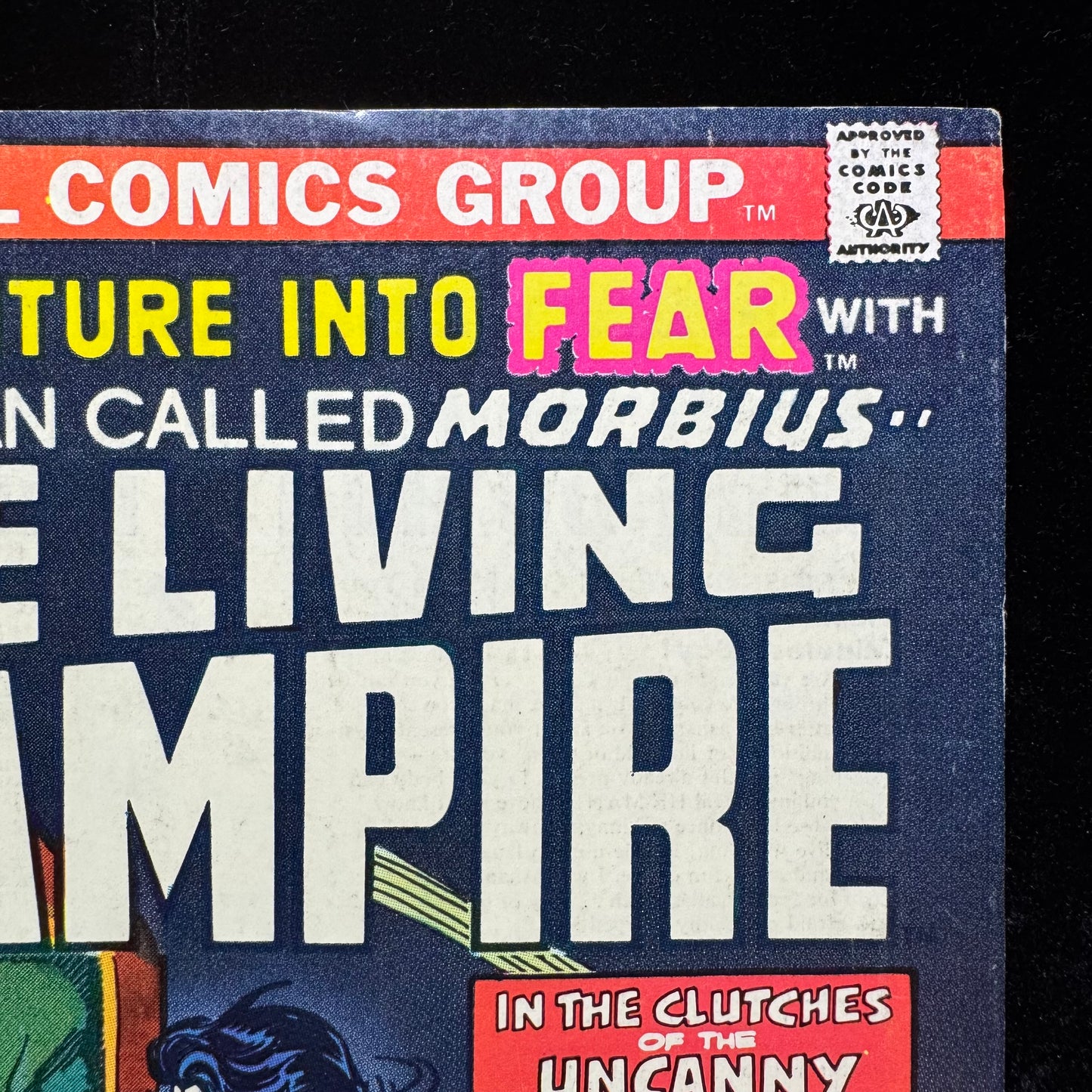 Adventure Into Fear 21 - 2nd Solo Morbius Story - Bronze Age Marvel Comics 1974