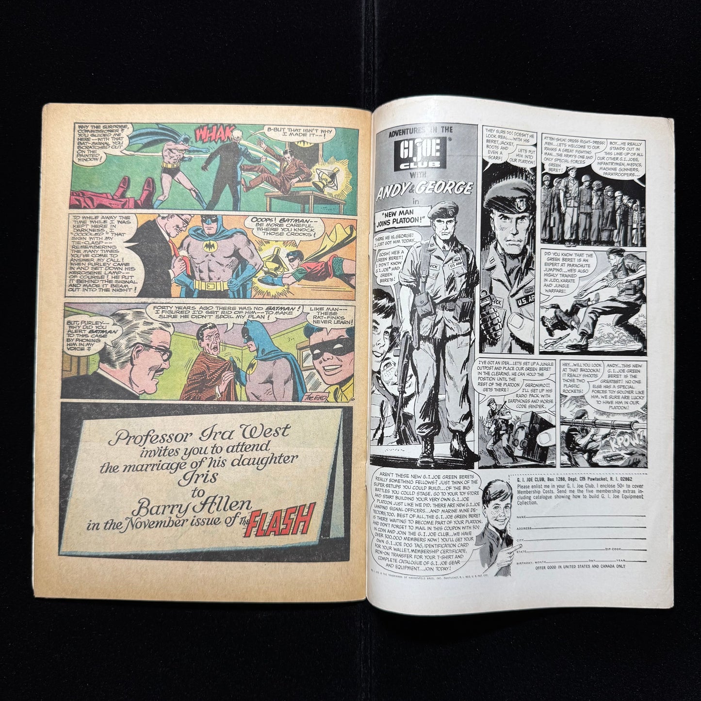 Batman 186 - 1st Appearance Of Gaggy The Clown - Silver Age Dc Comics 1966