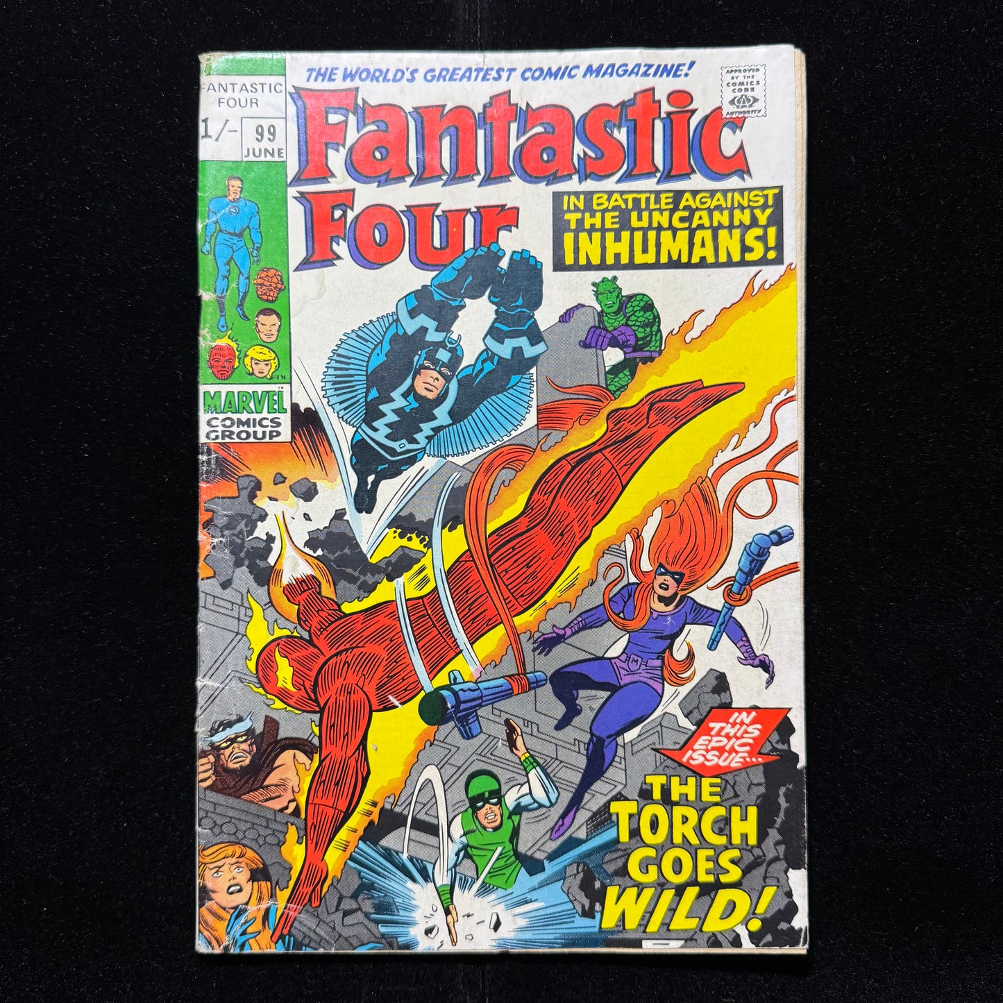 Fantastic Four 99 - Bronze Age Marvel Comics 1970