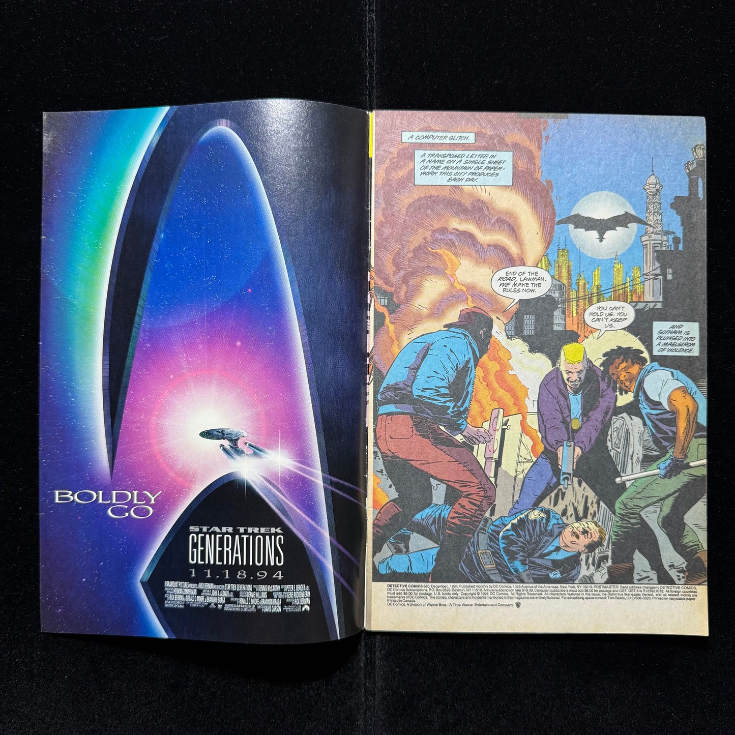 Detective Comics 680 - Modern Age Dc Comics 1994