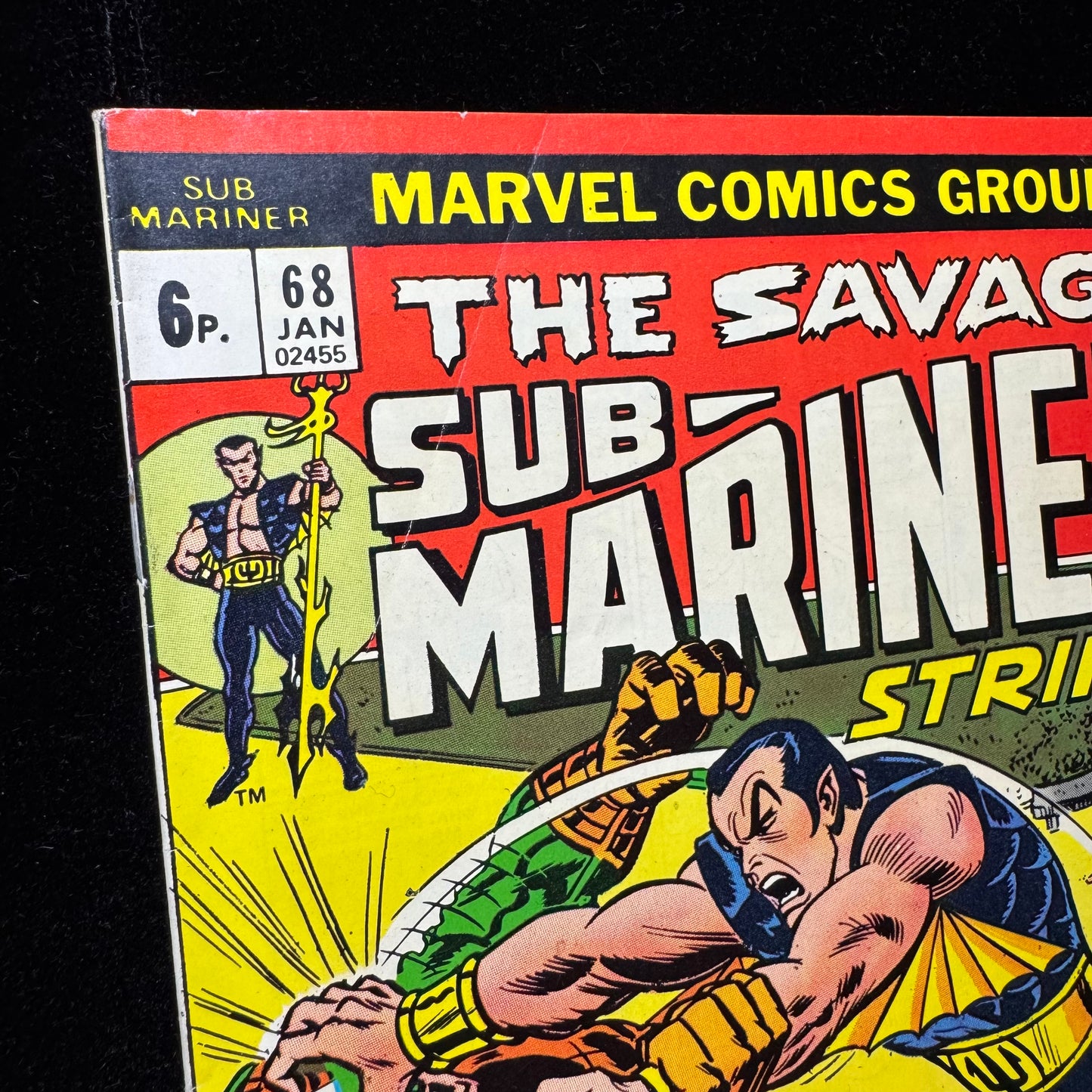 Sub-Mariner 68 - 1st Appearance Of Force - Bronze Age Marvel Comics 1974