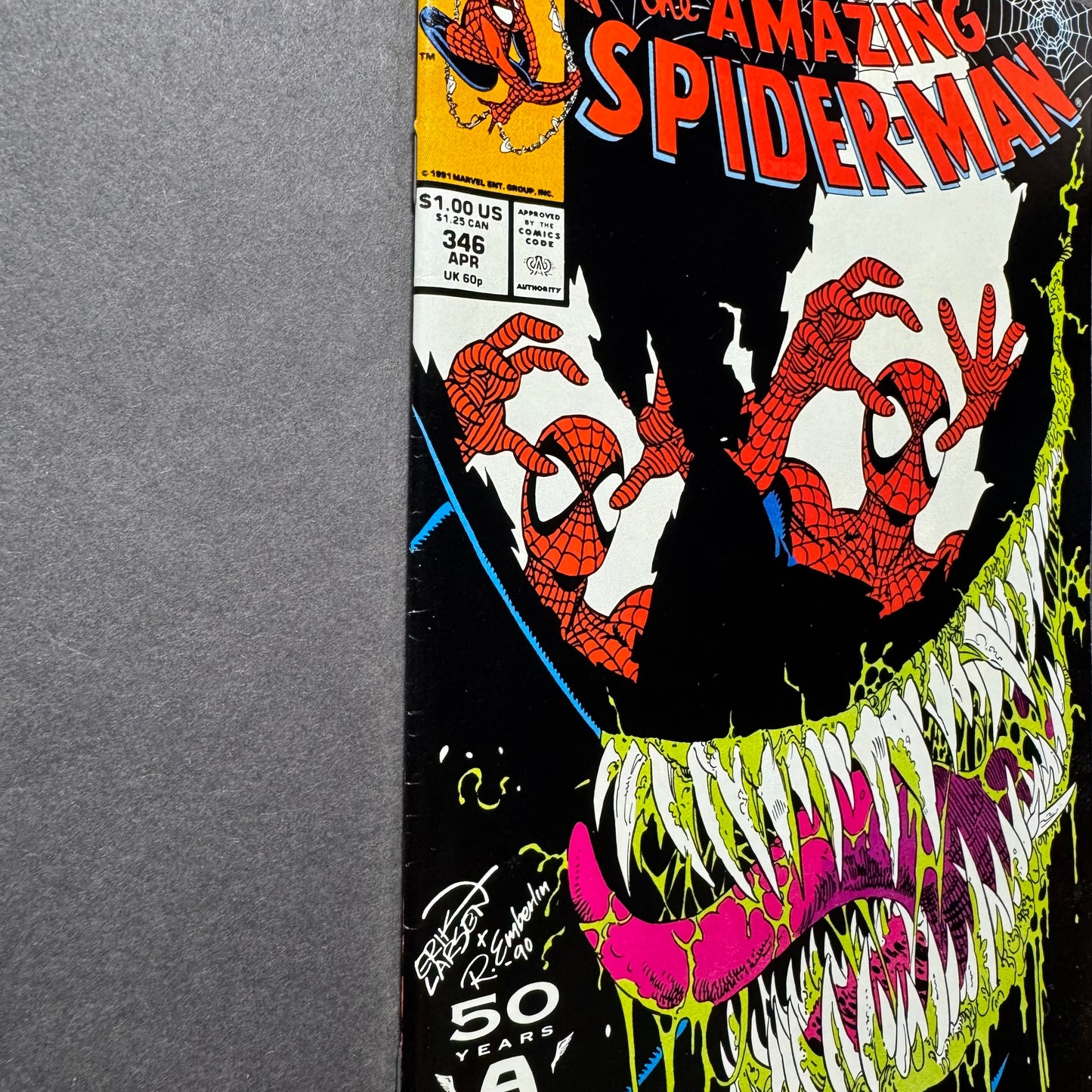 Amazing Spider-Man 346/ Copper Age Marvel Comics 1991