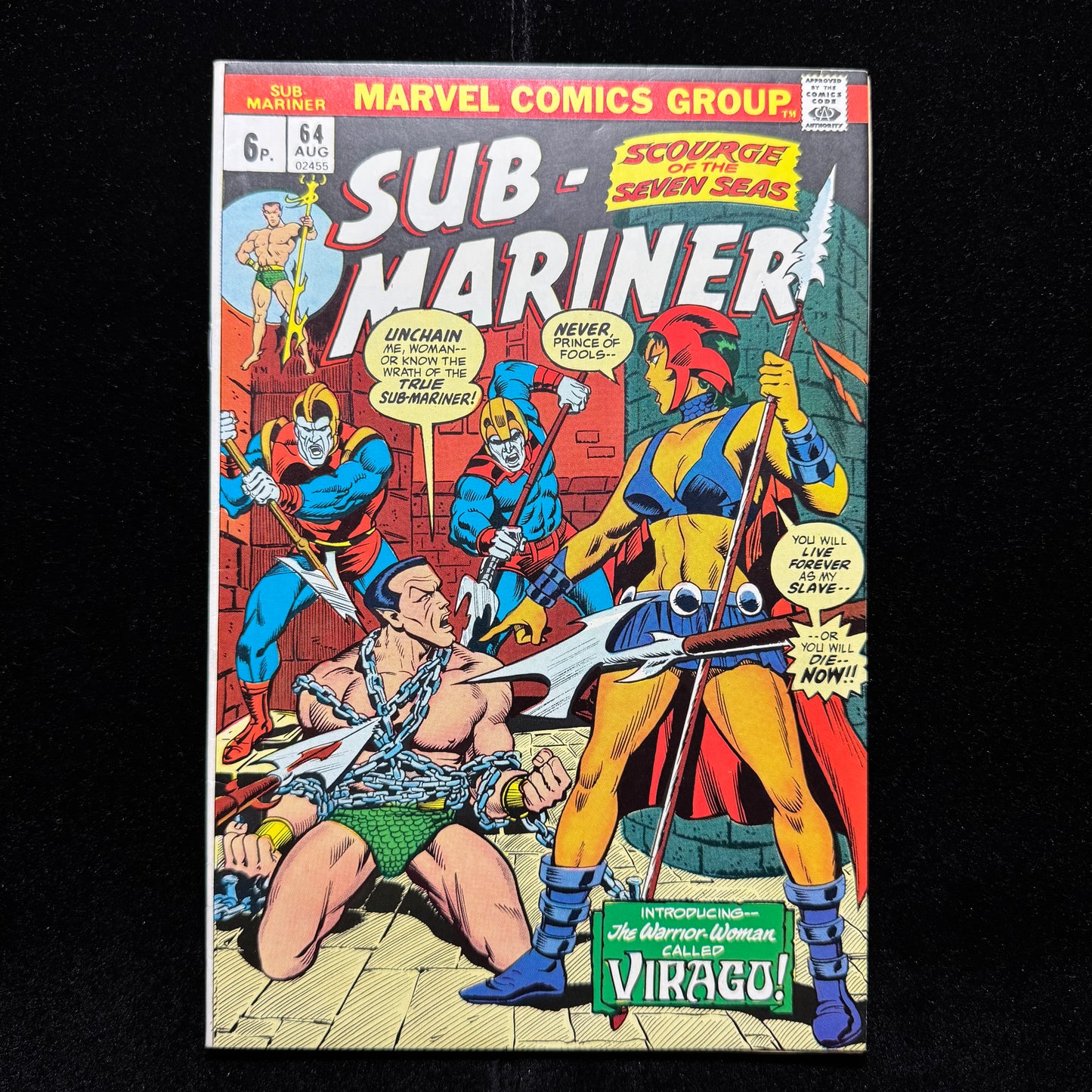 Sub Mariner 64 - Bronze Age Marvel Comics 1973