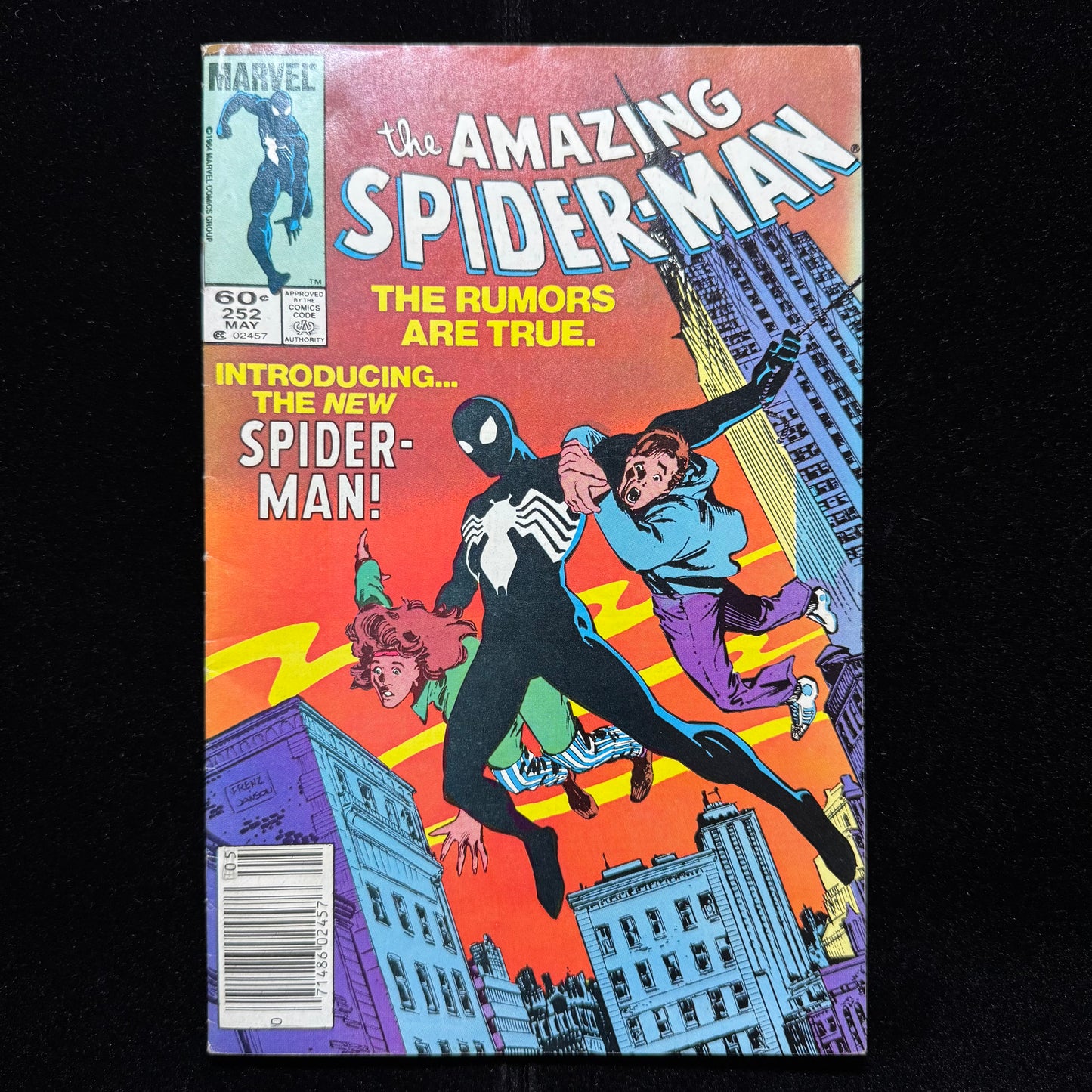 Amazing Spider-Man 252 - Newsstand Edition - Copper Age Marvel Comics 1984
