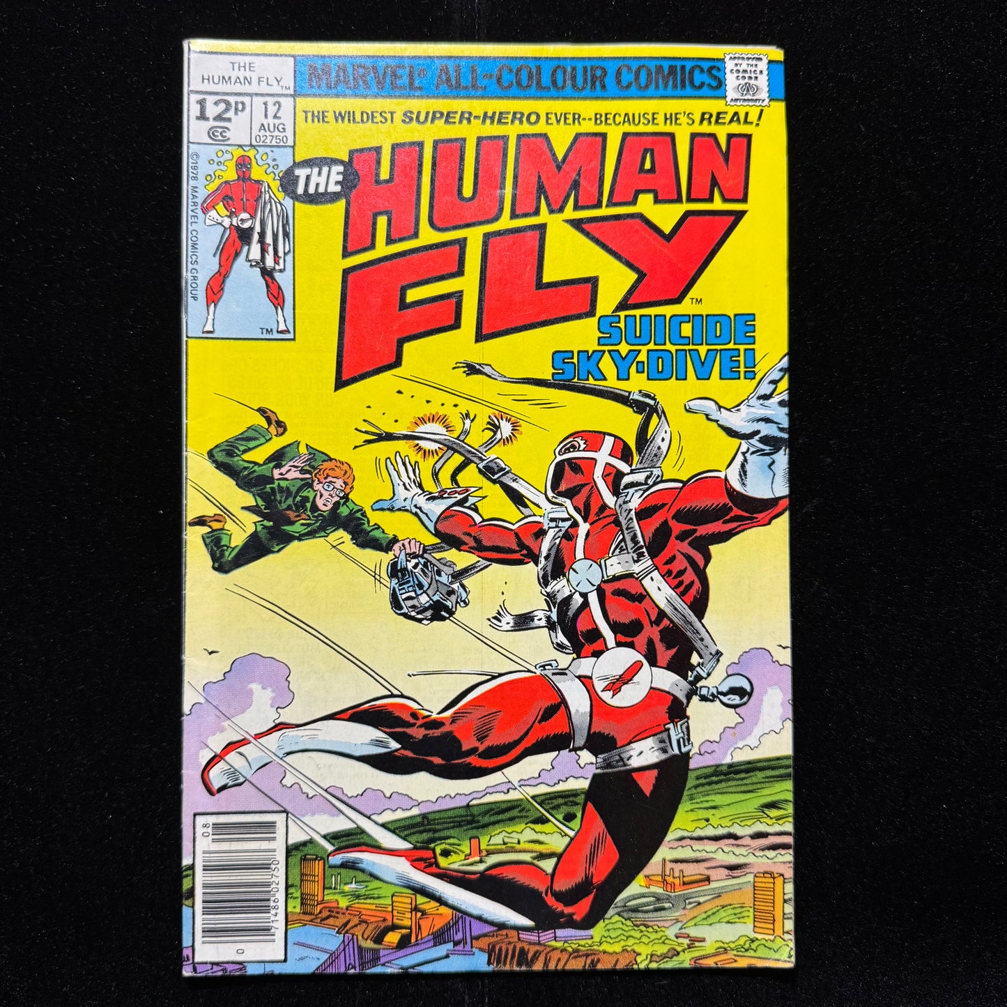 Human Fly 12 - Bronze Age Marvel Comics 1978