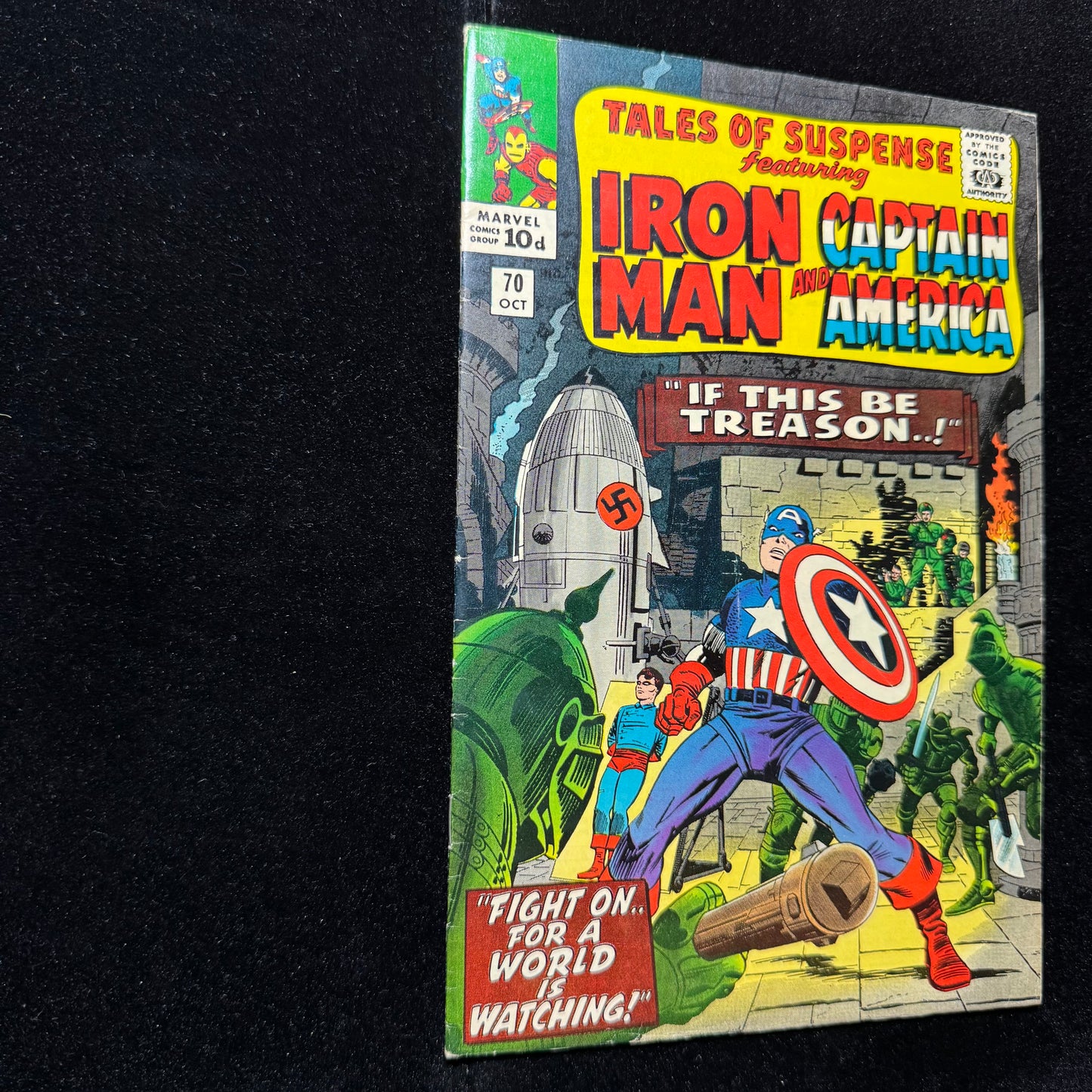 Tales Of Suspense 70 - Stunning Condition - Silver Age Marvel Comics 1965