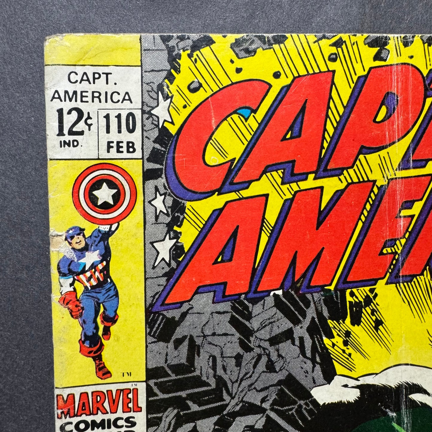 Captain America 110/ Silver Age Marvel Comics 1969