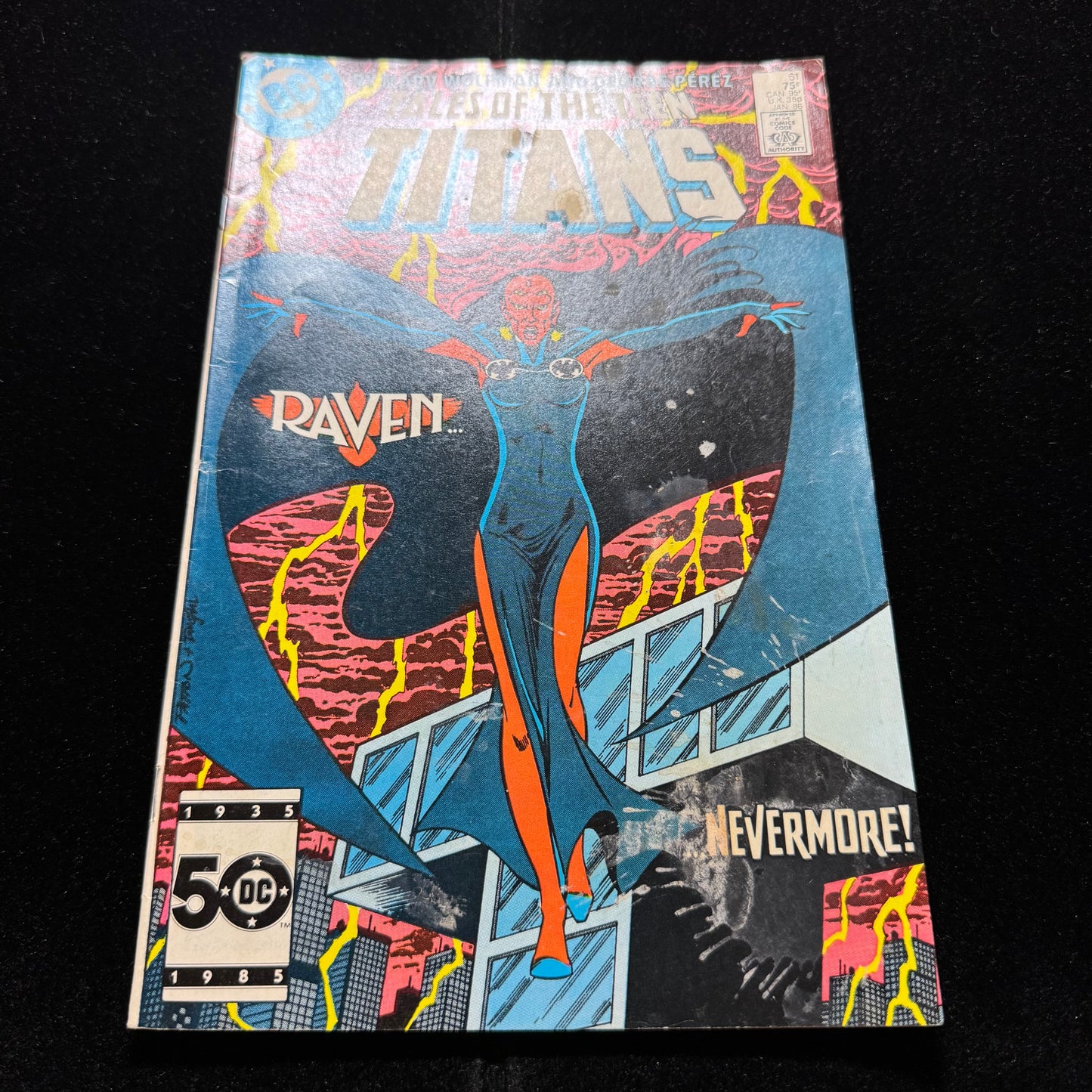 Tales Of The Teen Titans 61 - Copper Age Dc Comics 1986