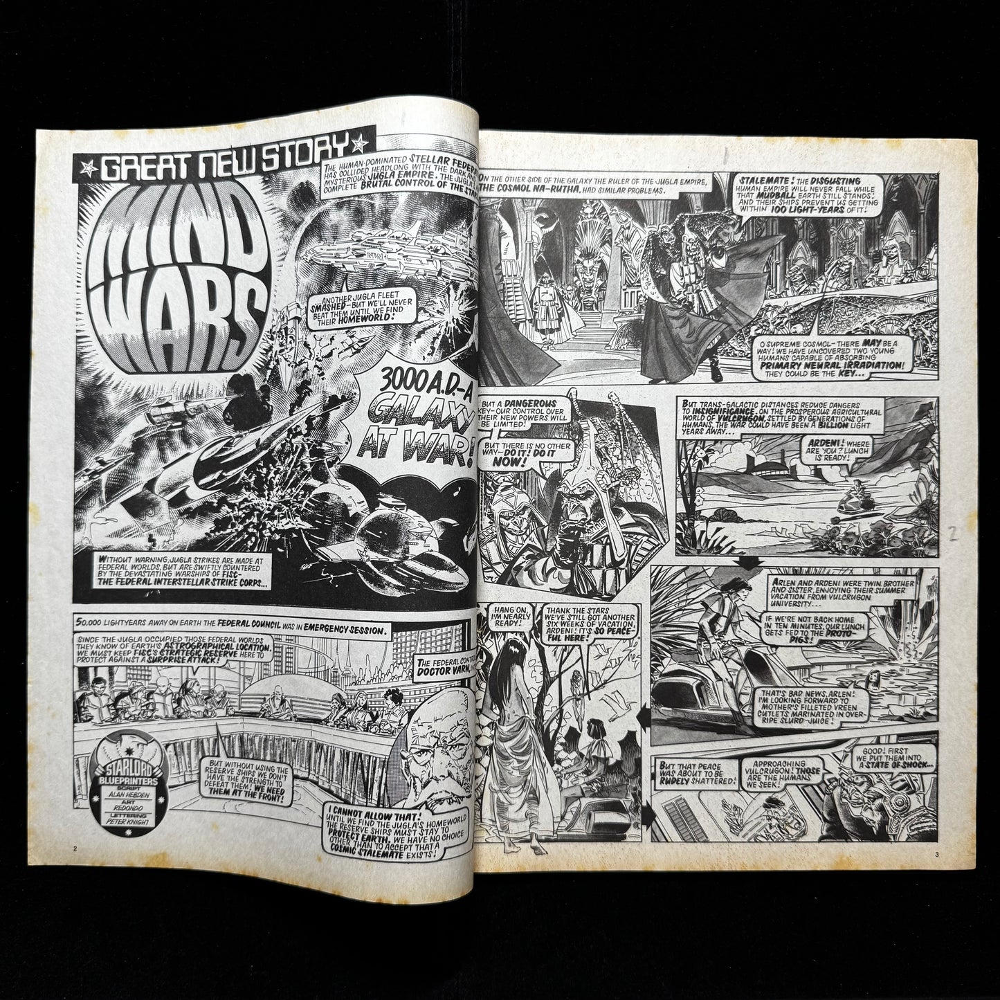 Star Lord 2 - No Free Gift - Bronze Age IPC Magazines Comics 1978