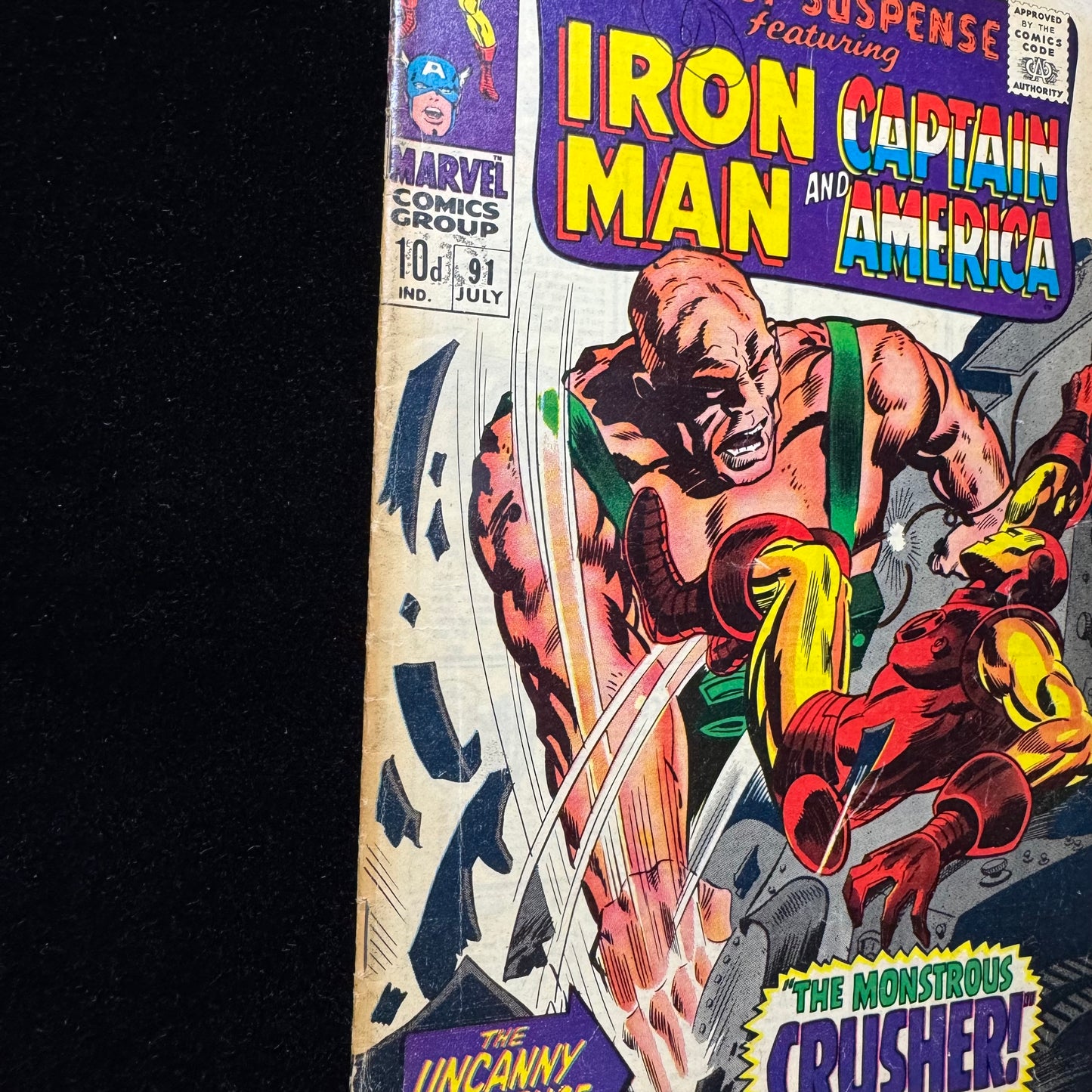 Tales Of Suspense 91 - Silver Age Marvel Comics 1967