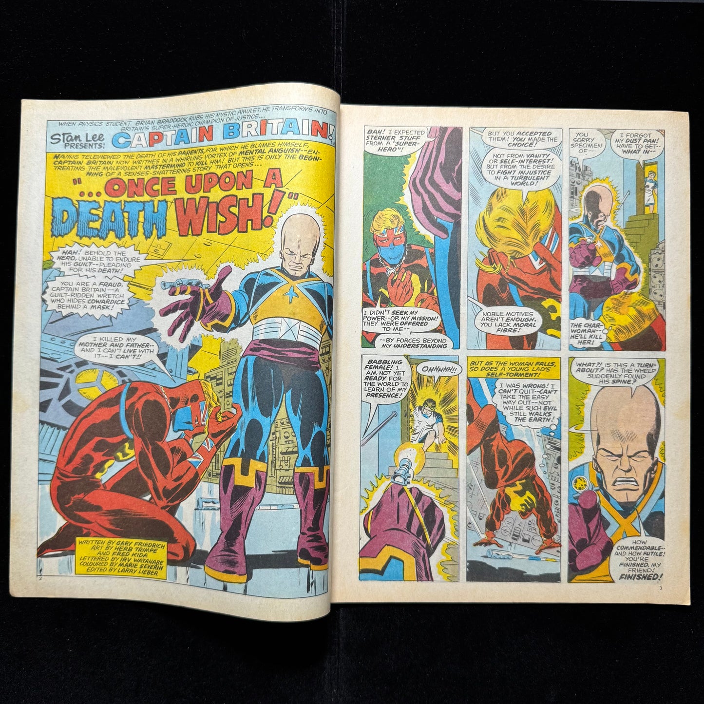 Captain Britain 15 - Bronze Age Marvel Comics 1977