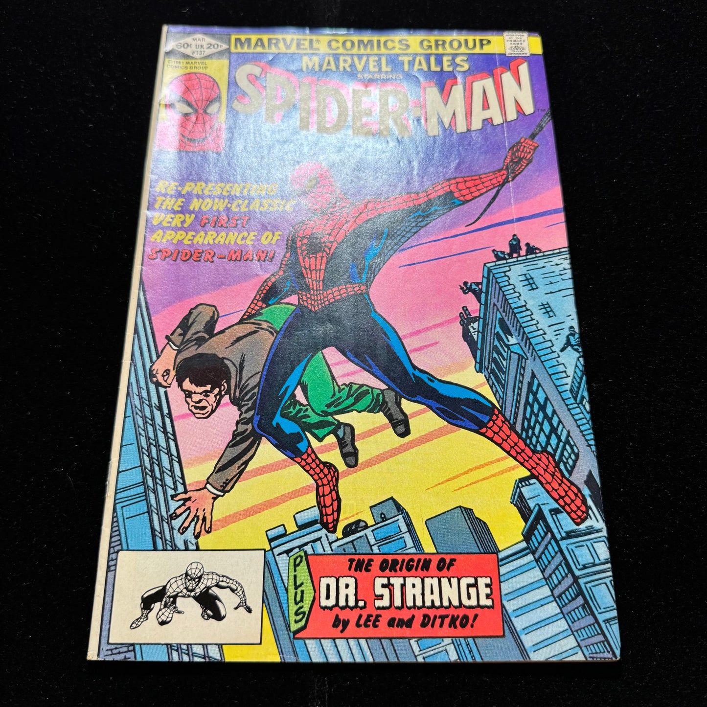 Marvel Tales 137 - 1st Standard Reprint Of AF15 - Bronze Age Marvel Comics 1982