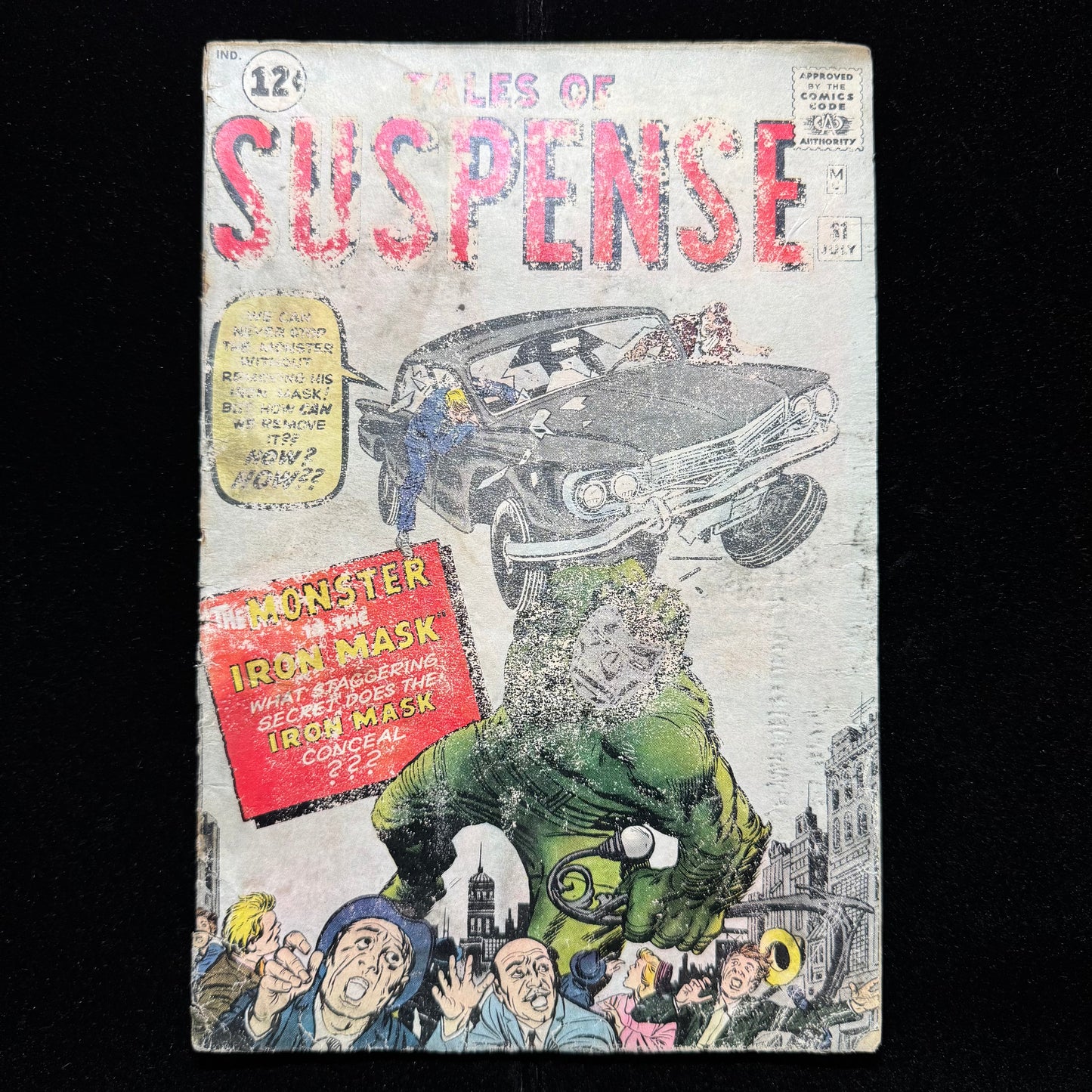 Tales Of Suspense 31 - Prototype Of Doctor Doom - Silver Age Marvel Comics 1962