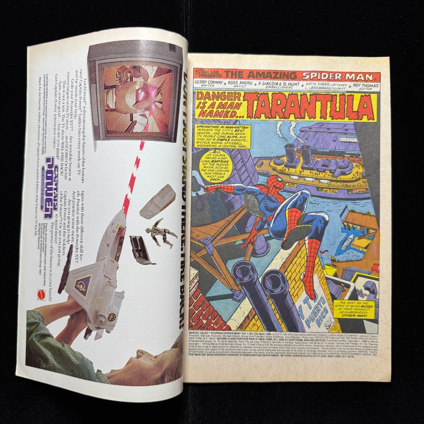 Marvel Tales 210 - Copper Age Marvel Comics 1988