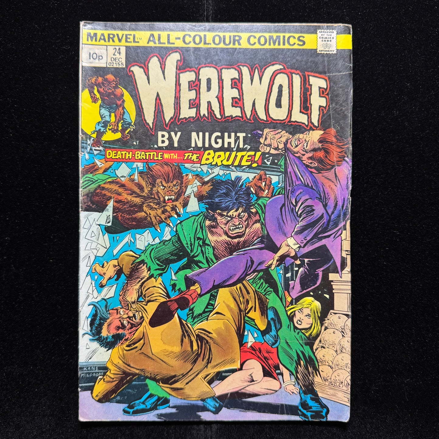 Werewolf By Night 24 - Bronze Age Marvel Comics 1974