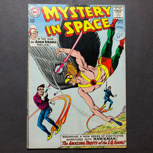 Mystery in space 87/ silver age dc comics 1963