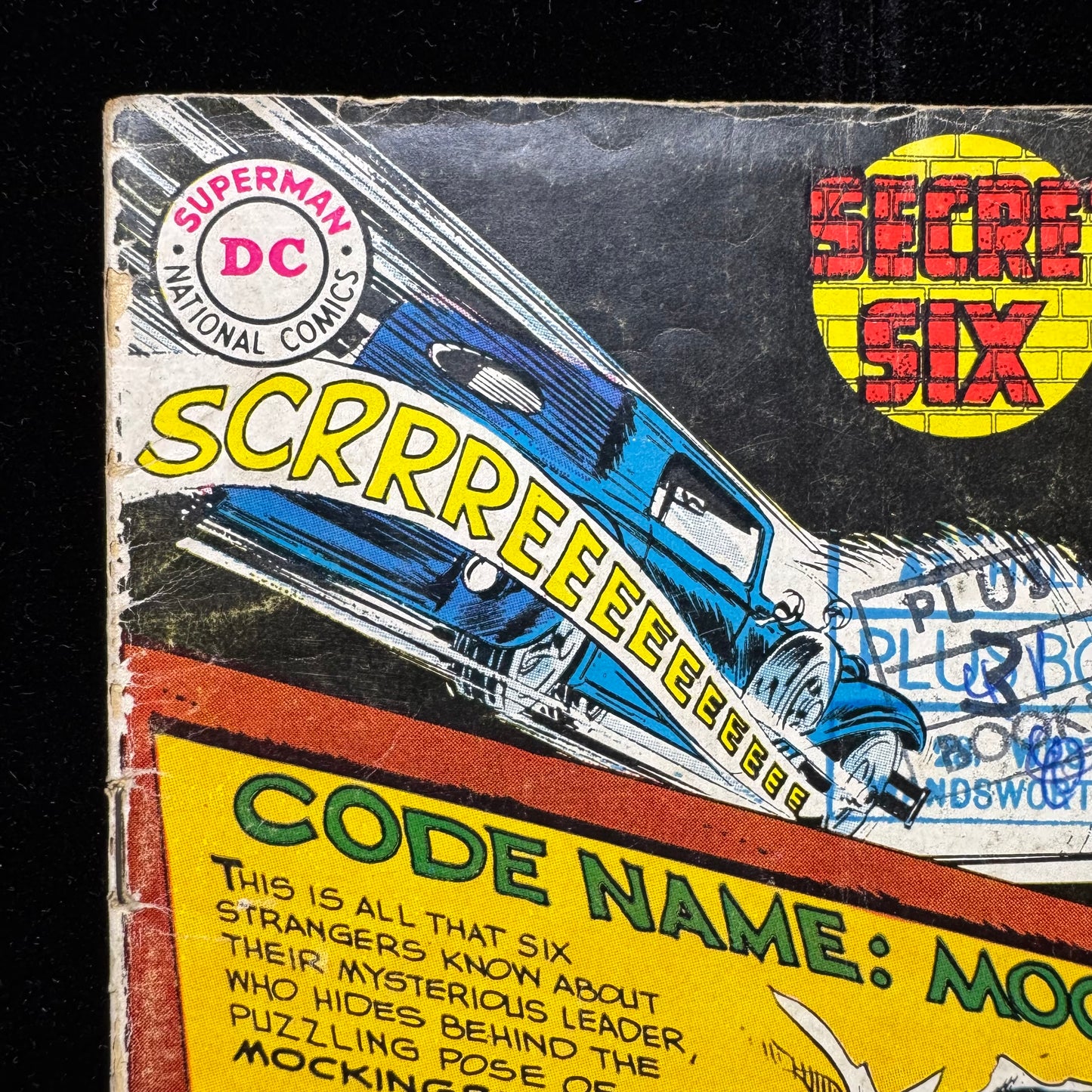 Secret Six 1 - 1st Team Appearance Of The Secret Six - Silver Age Dc Comics 1968