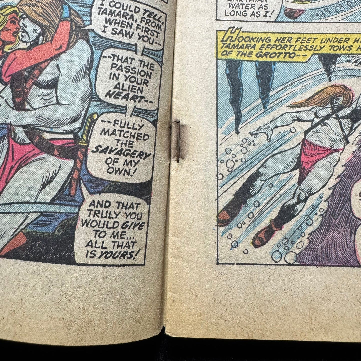 Sub-Mariner 59 - Battle Of Sub-Mariner Vs Thor - Bronze Age Marvel Comics 1973