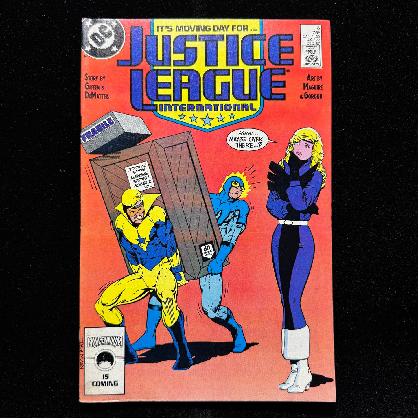 Justice League International 8 - Copper Age Dc Comics 1987