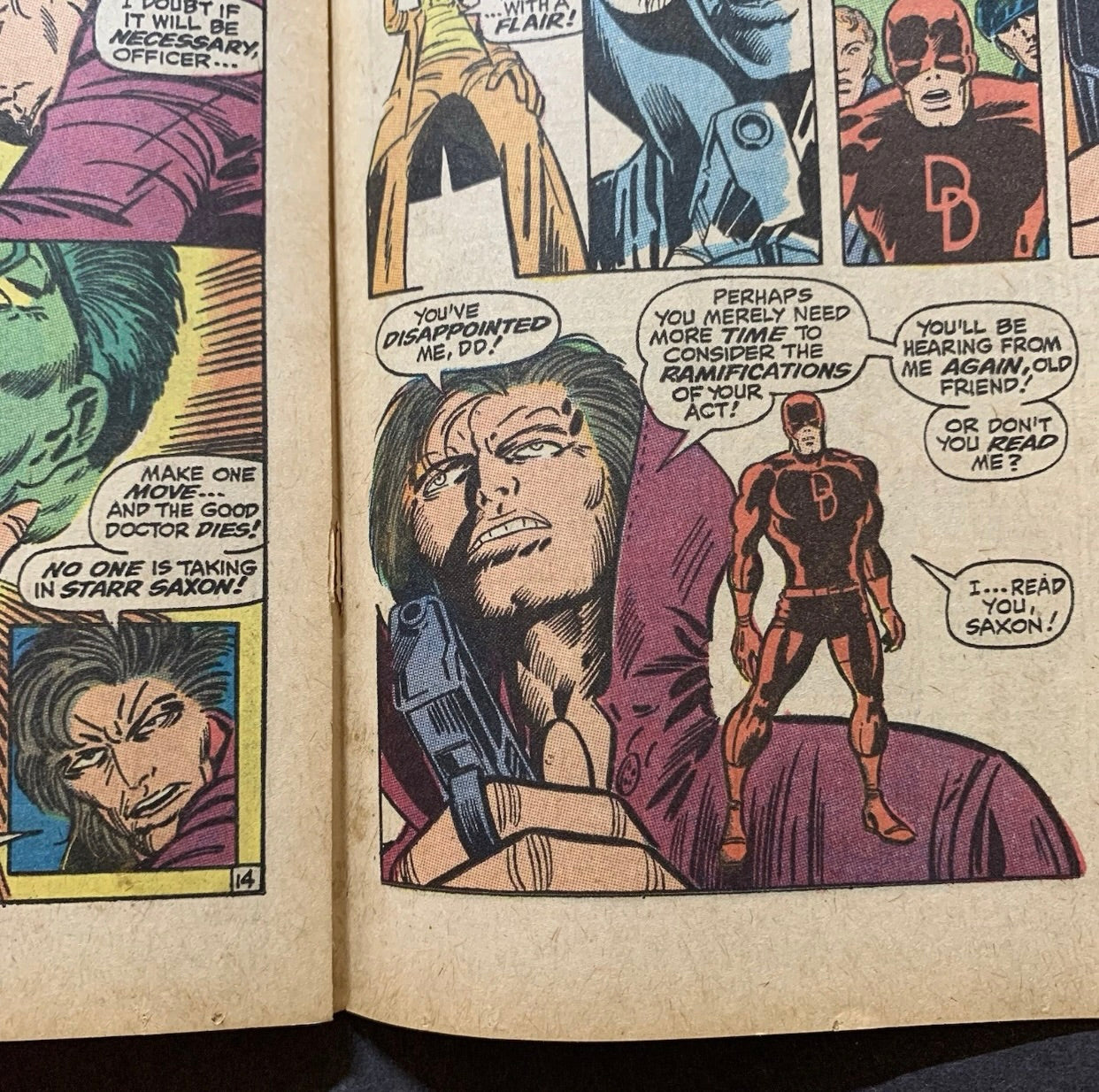 Daredevil 52/ Silver Age Marvel Comics 1969