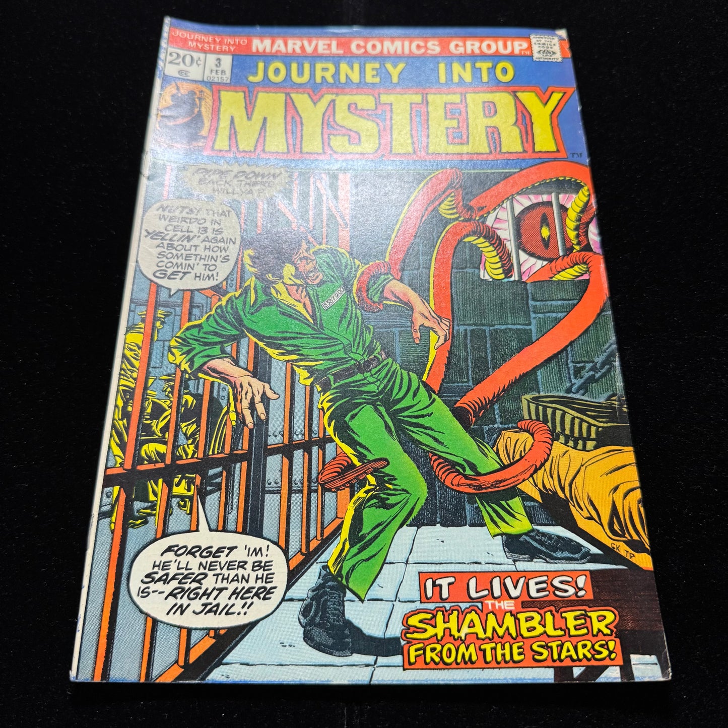 Journey Info Mystery 3 - Bronze Age Marvel Comics 1973