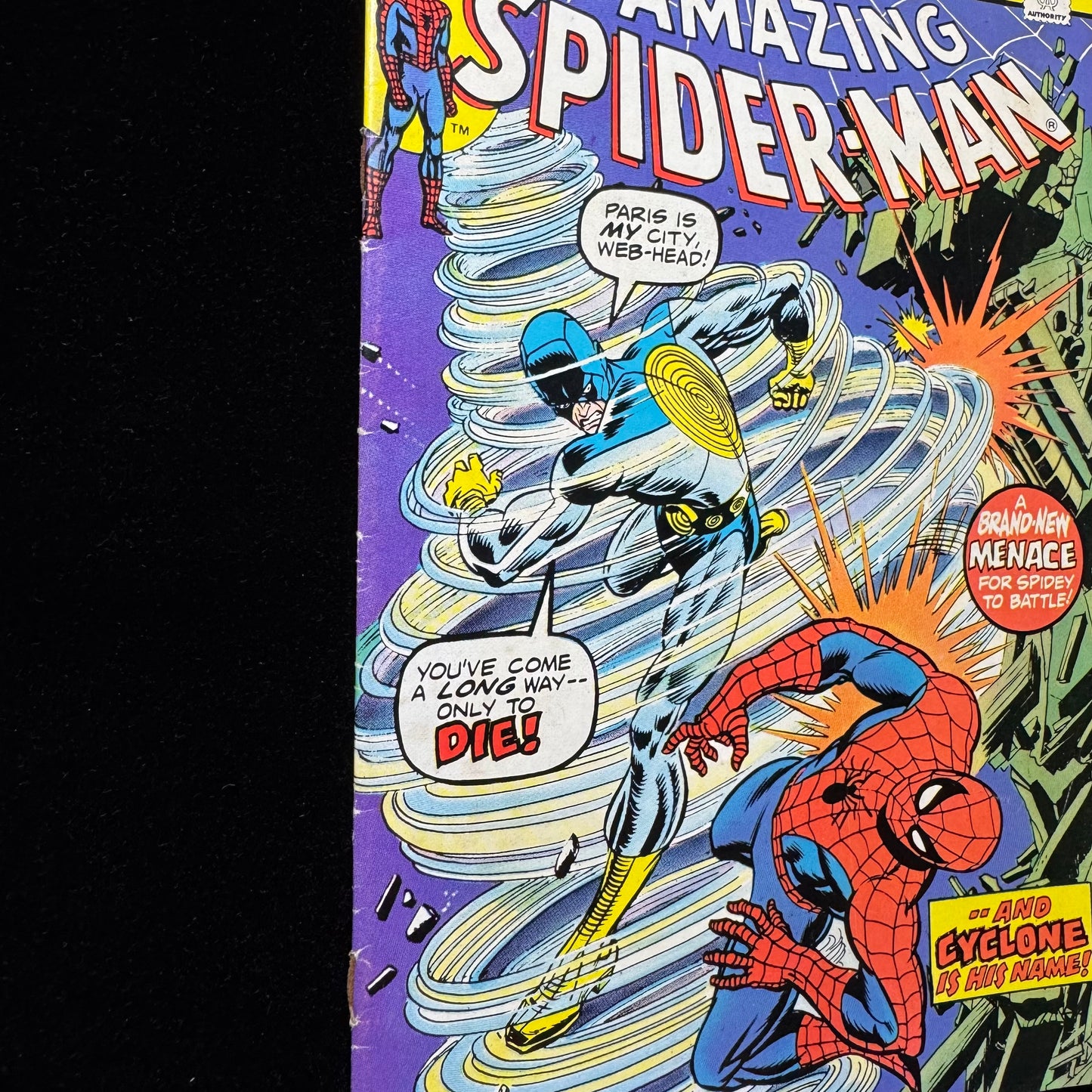 Amazing Spider-Man 143 - Peter And MJ First Kiss - Bronze Age Marvel Comics 1975