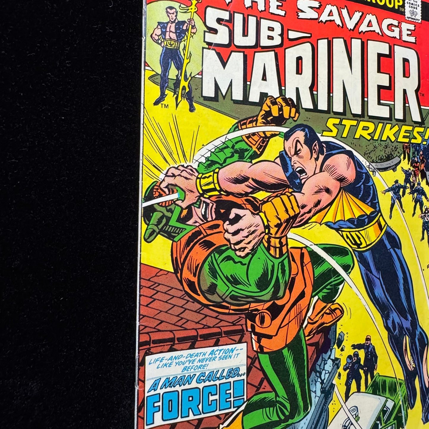 Sub-Mariner 68 - 1st Appearance Of Force - Bronze Age Marvel Comics 1974