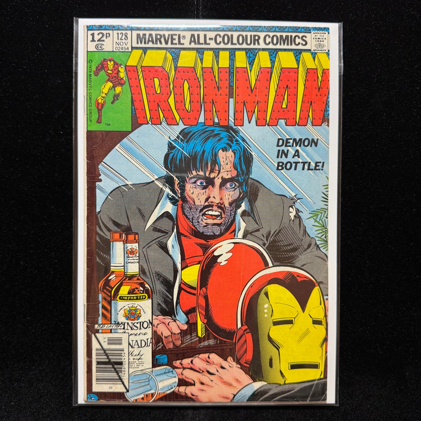 Iron Man 128 - Iconic Cover Art By Bob Layton - Bronze Age Marvel Comics 1979