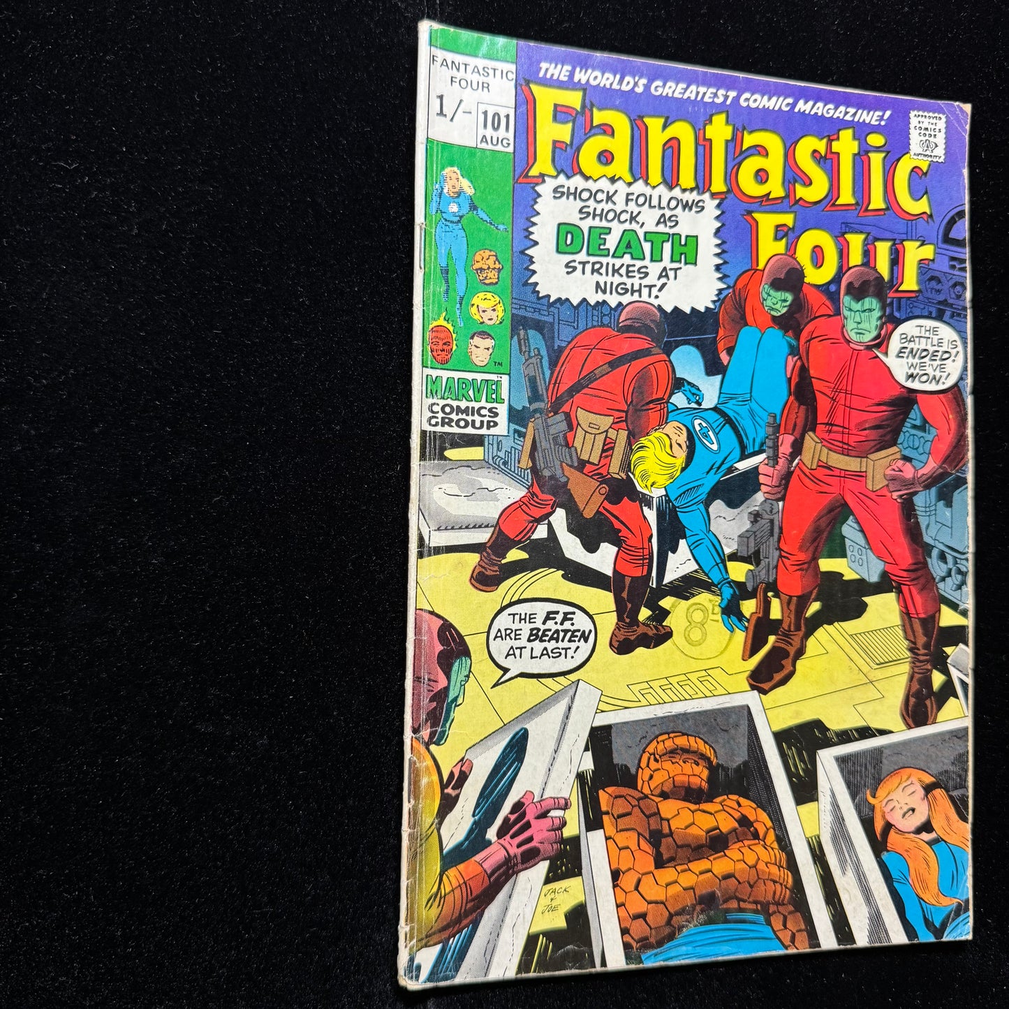 Fantastic Four 101 - Bronze Age Marvel Comics 1970