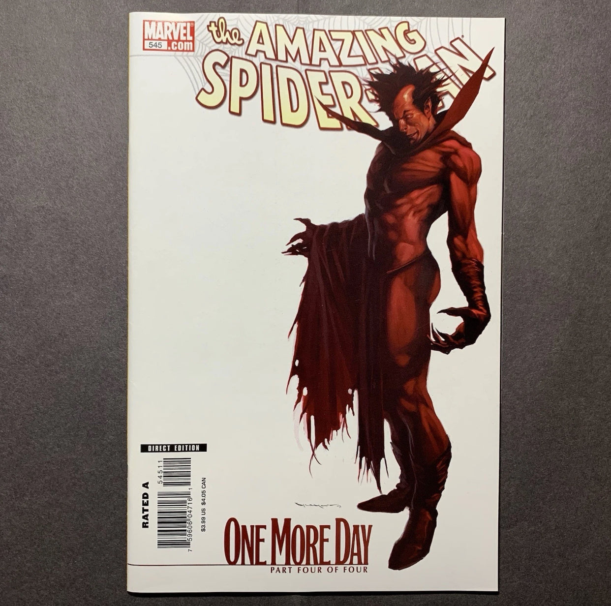 Spider-Man One More Day Marko Djurdjevic Variant Full Set/ Marvel Comics 2007