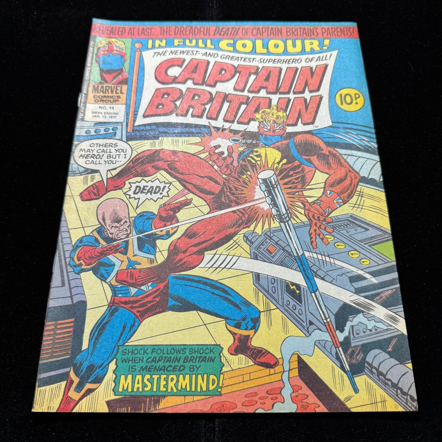 Captain Britain 14 - Bronze Age Marvel Comics 1977