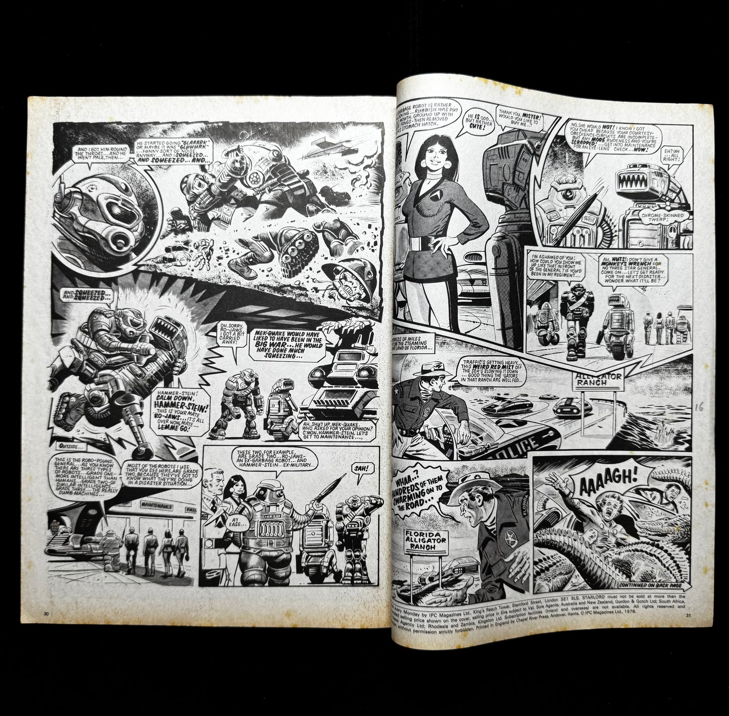 Star Lord 2 - No Free Gift - Bronze Age IPC Magazines Comics 1978
