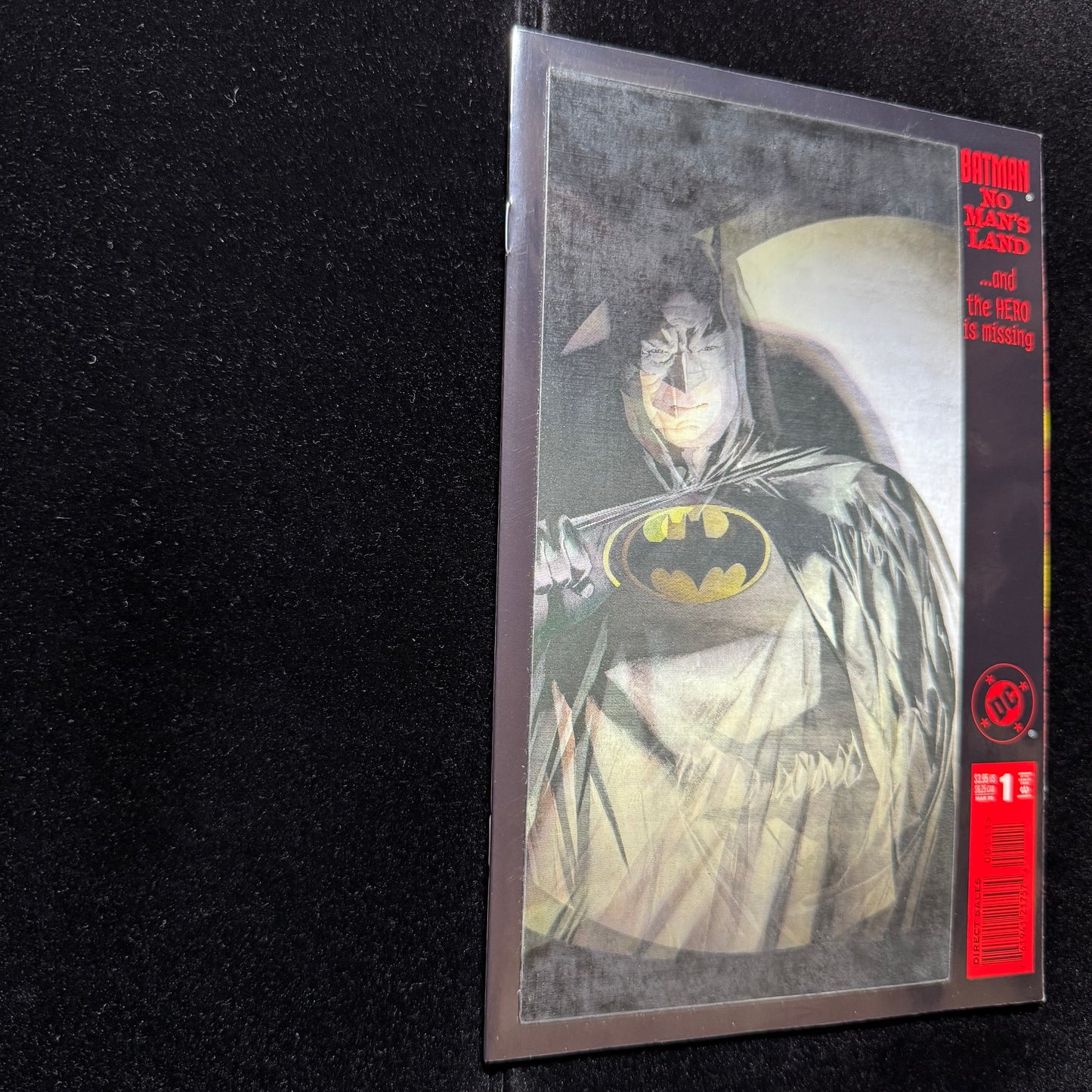Batman: No Mans Land 1 - Lenticular Variant - Modern Age Dc Comics 1999