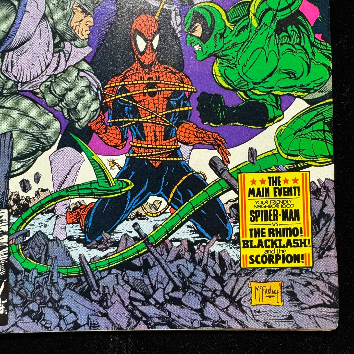 Amazing Spider-Man 319 - Art By Todd McFarlane - Copper Age Marvel Comics 1989