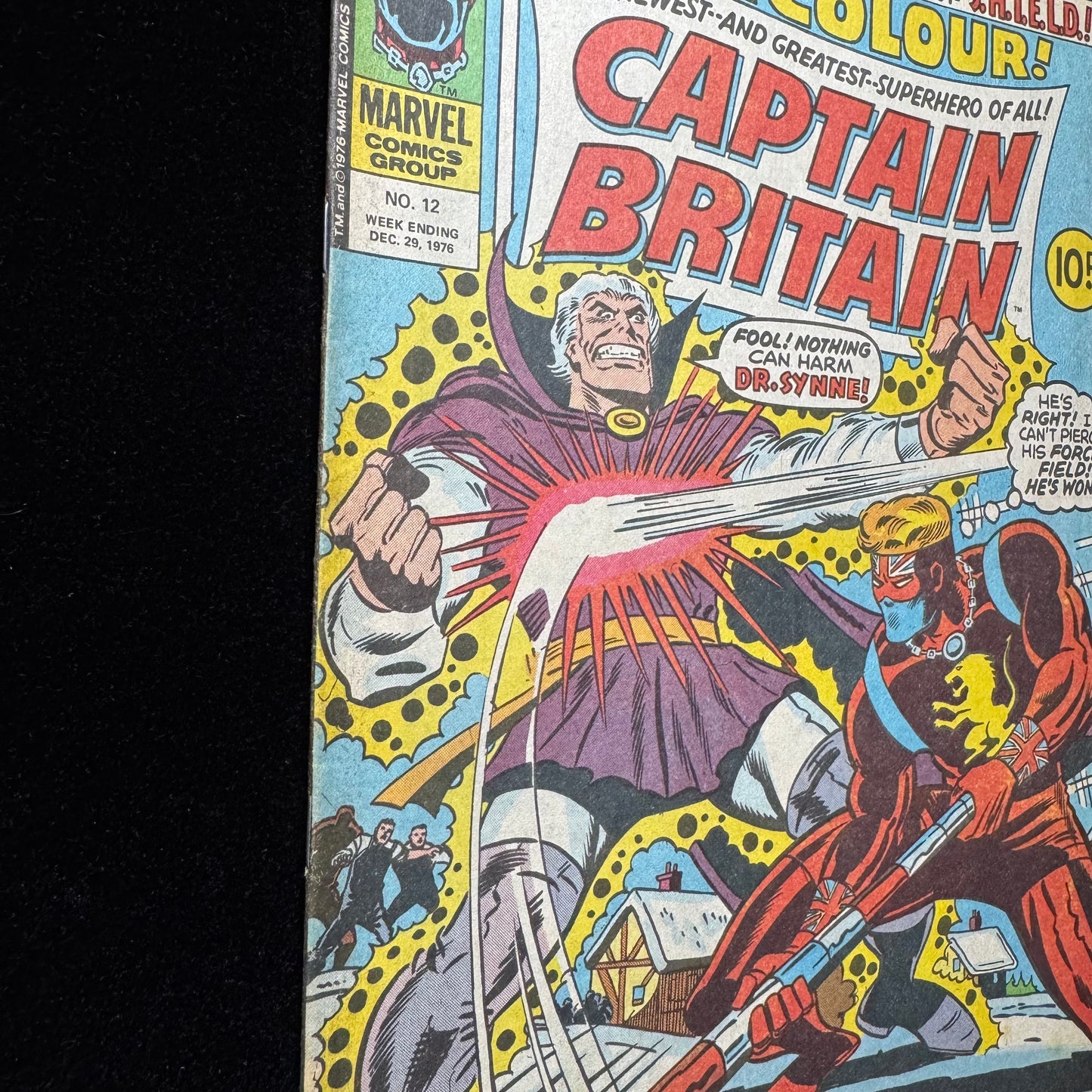 Captain Britain 12 - Bronze Age Marvel Comics 1976