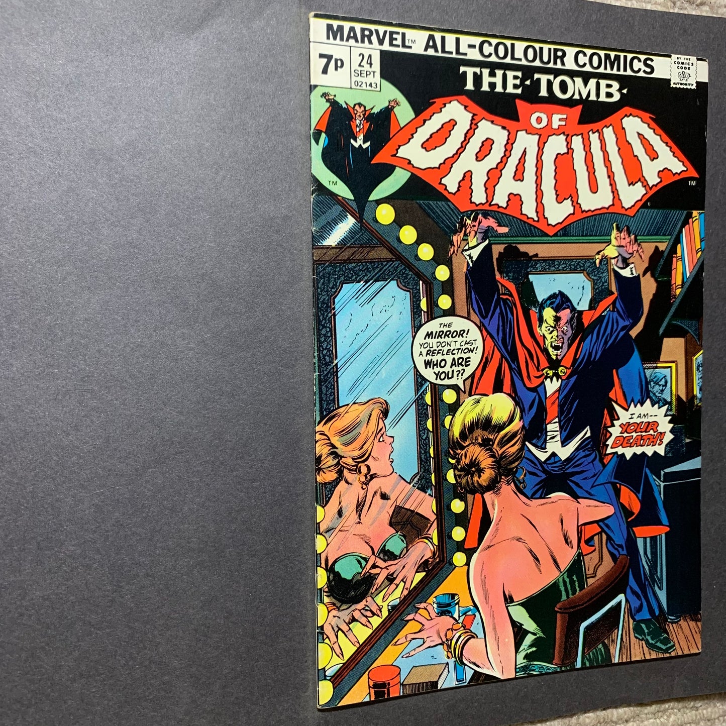 Tomb of Dracula 24/ Bronze Age marvel comics 1974