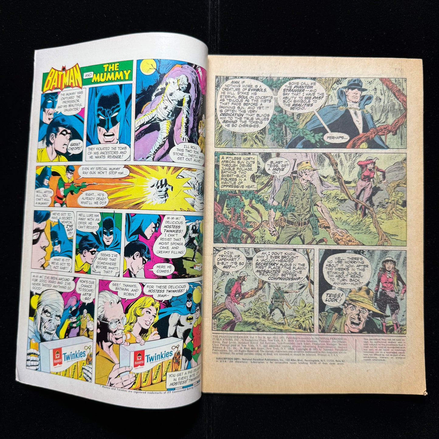 Phantom Stranger 36 - Bronze Age Dc Horror Comics 1975