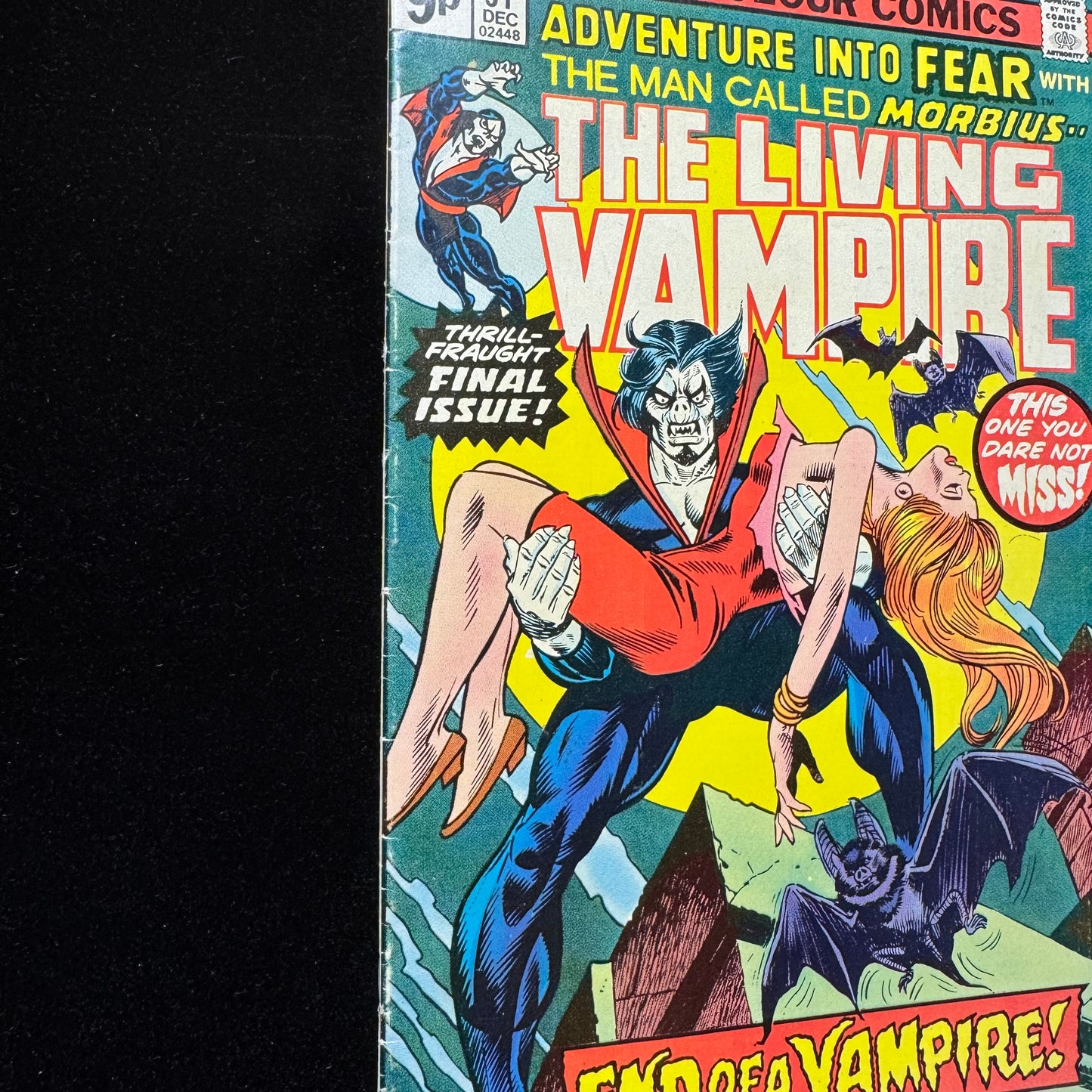 Adventure Into Fear 31 - Final Issue - Bronze Age Marvel Comics 1975