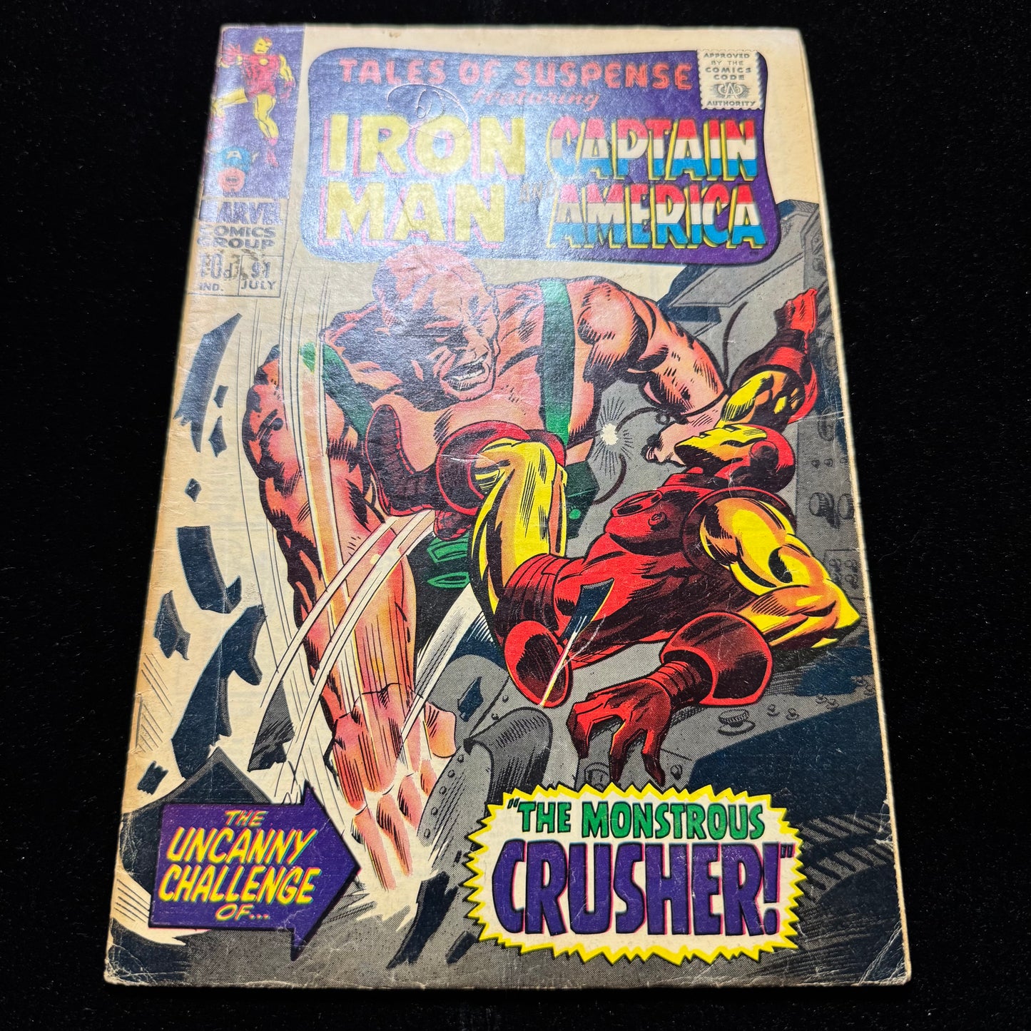 Tales Of Suspense 91 - Silver Age Marvel Comics 1967