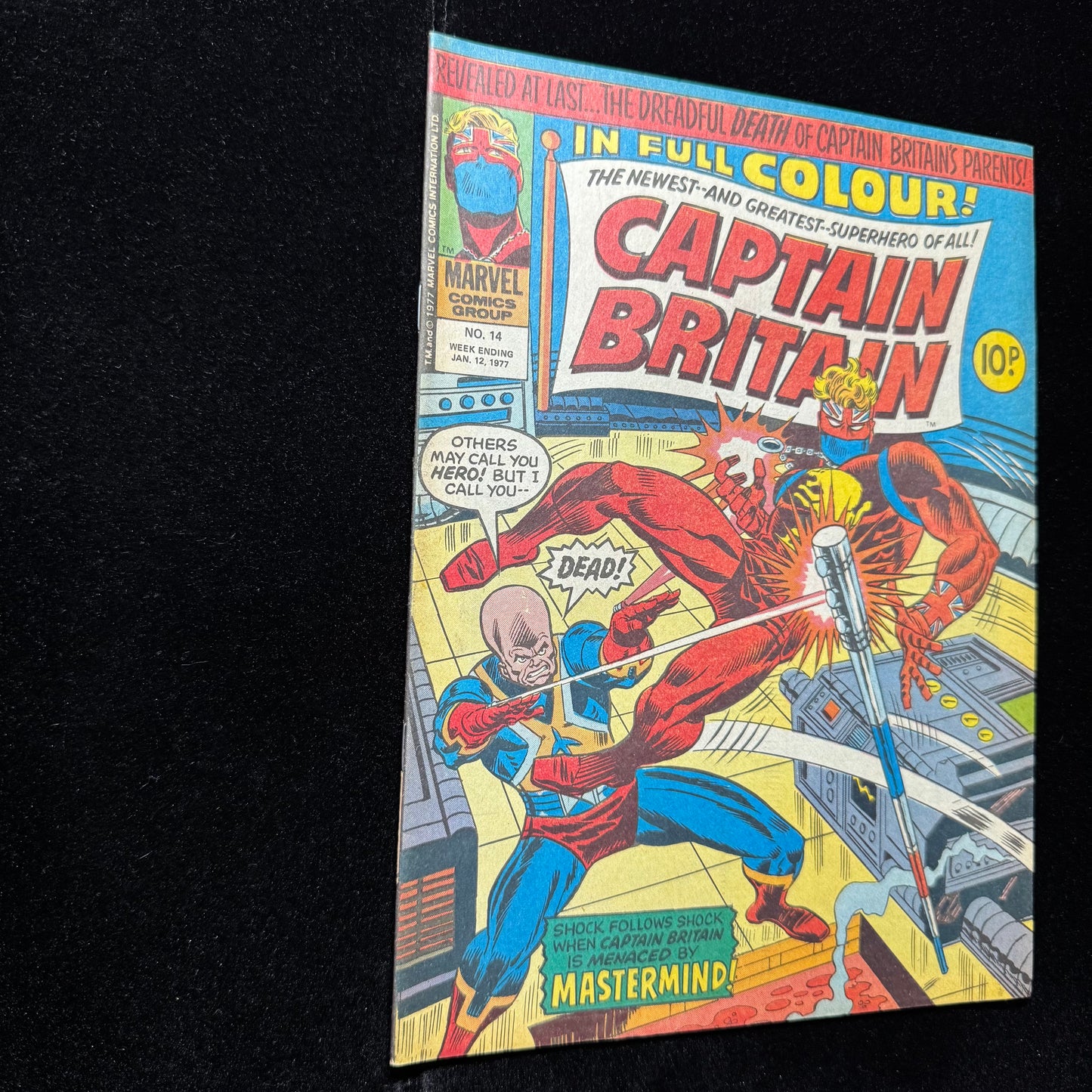 Captain Britain 14 - Bronze Age Marvel Comics 1977