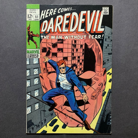 Daredevil 51/ Silver Age Marvel Comics 1969