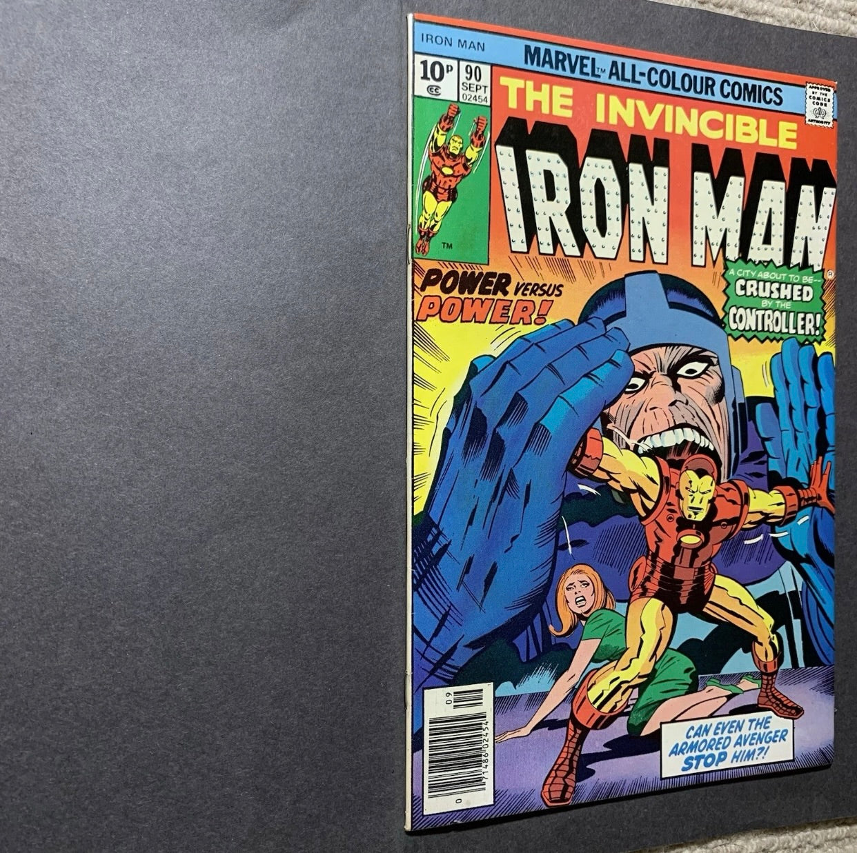 Invincible Iron Man 90/ Bronze Age Marvel Comics 1976/ High Grade