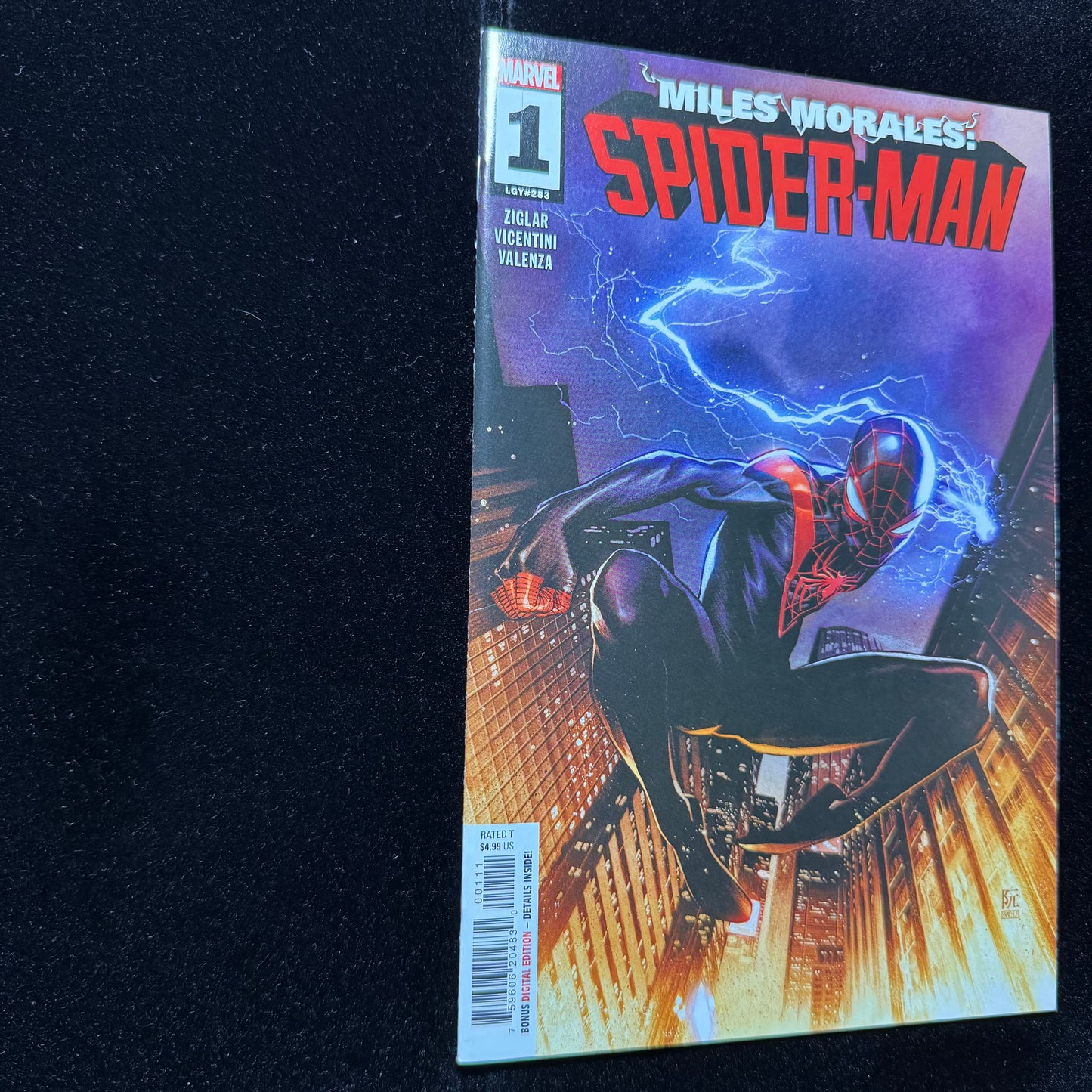 Miles Morales Spider-Man 1 - 1st App Of Raneem - Modern Age Marvel Comics 2022