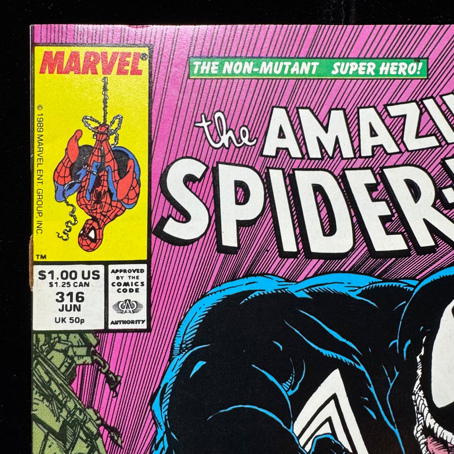Amazing Spider-Man 316 - 3rd App Venom - Iconic Cover - Copper Age Marvel 1989