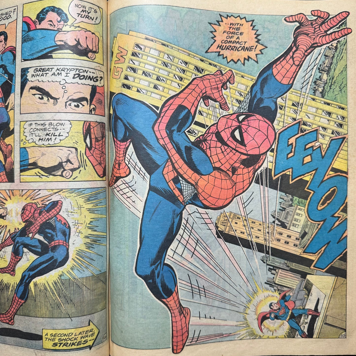 Superman Vs The Amazing Spider-Man 1 - Bronze Age Marvel/DC Comics 1976