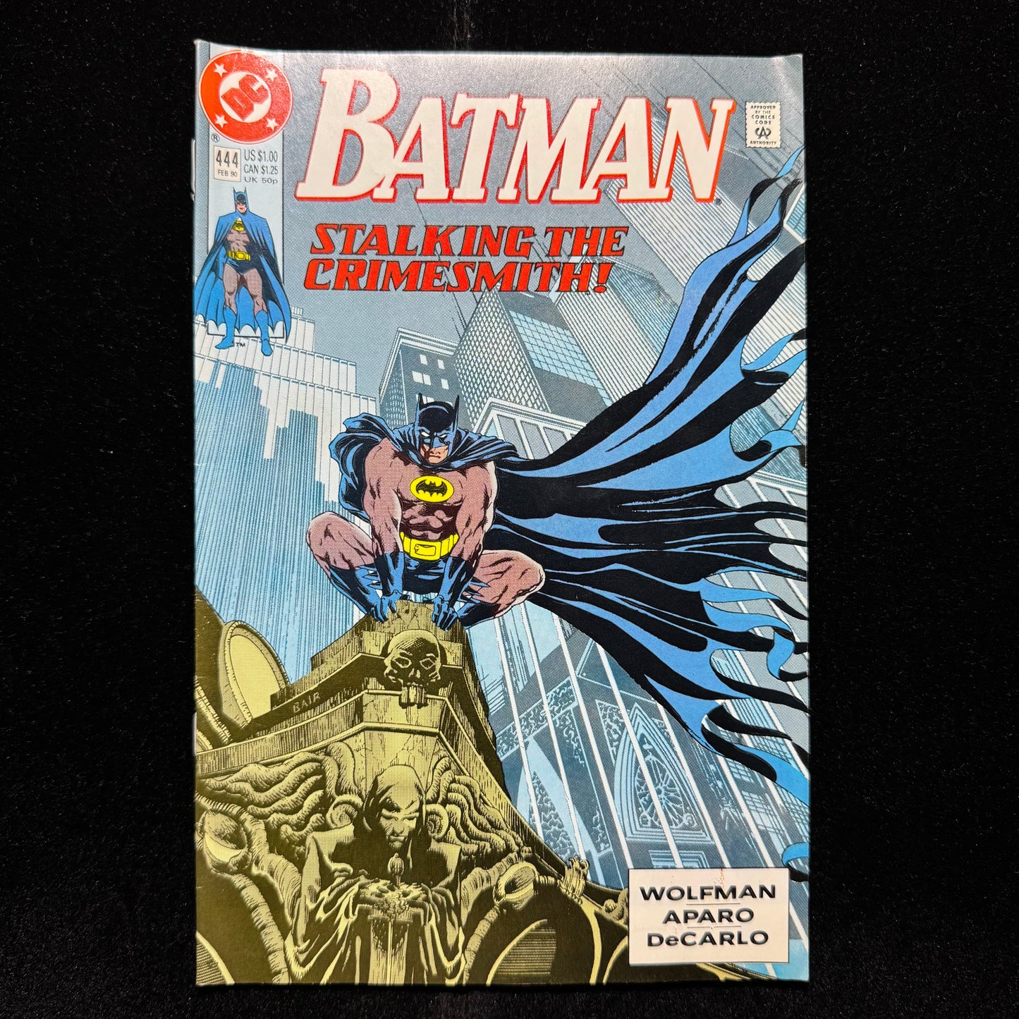Batman 444 - Copper Age Dc Comics 1990