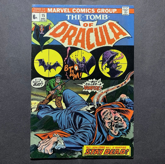 Tomb Of Dracula 15/ Bronze Age Marvel Comics 1973